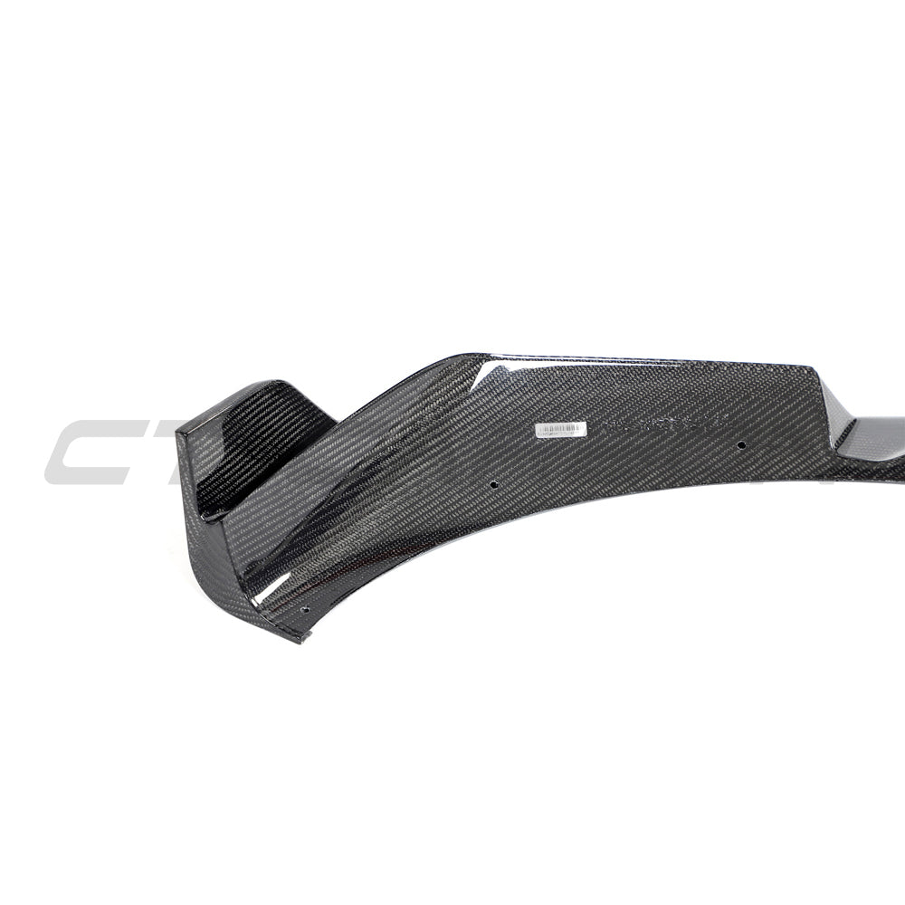 BMW X3 G01 LCI 2021+ CT Carbon full carbon fiber kit installed on exterior parts, showcasing sleek and lightweight design.