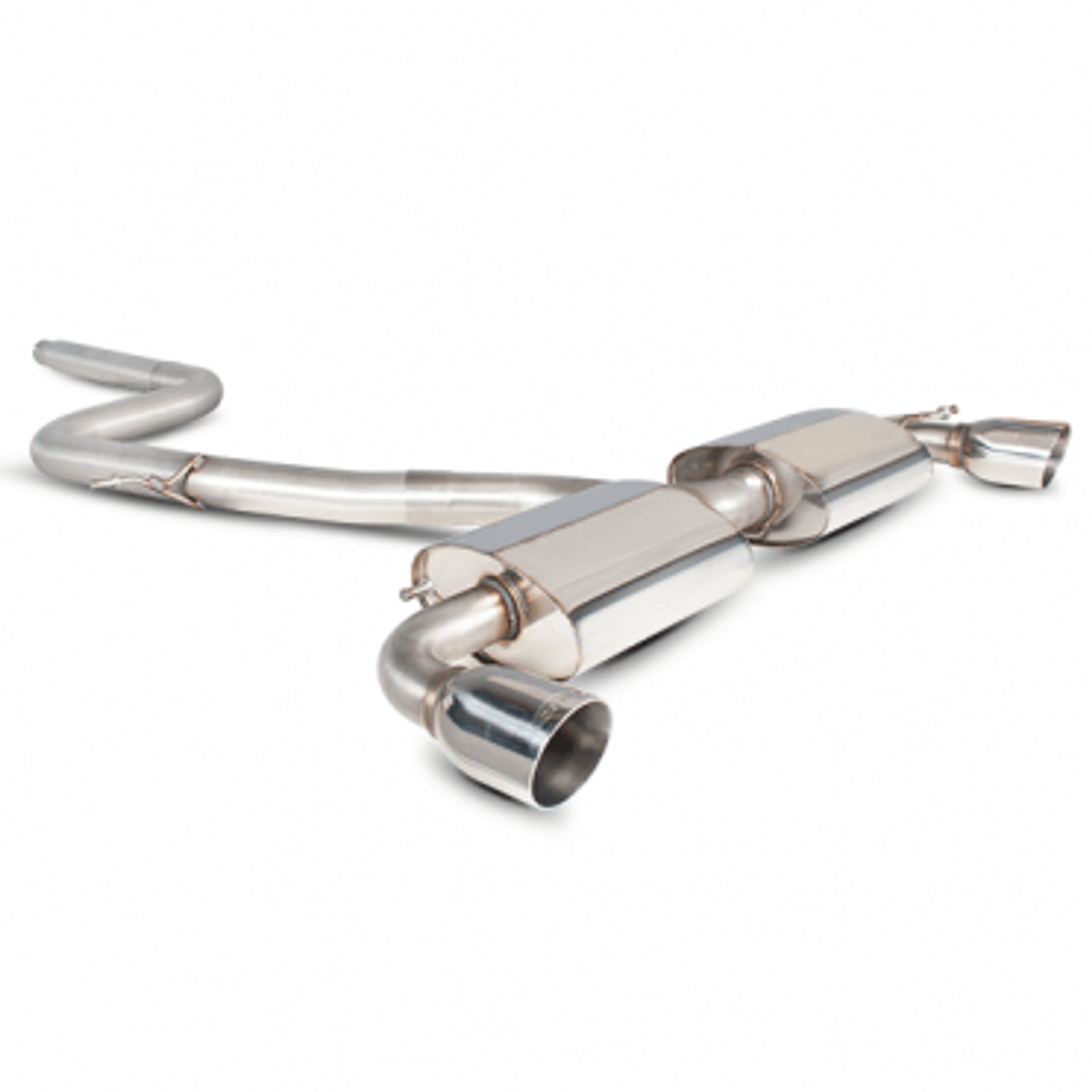 Scorpion Cat Back Exhaust System - Volkswagen Scirocco 'R' - Nineteen72 Performance