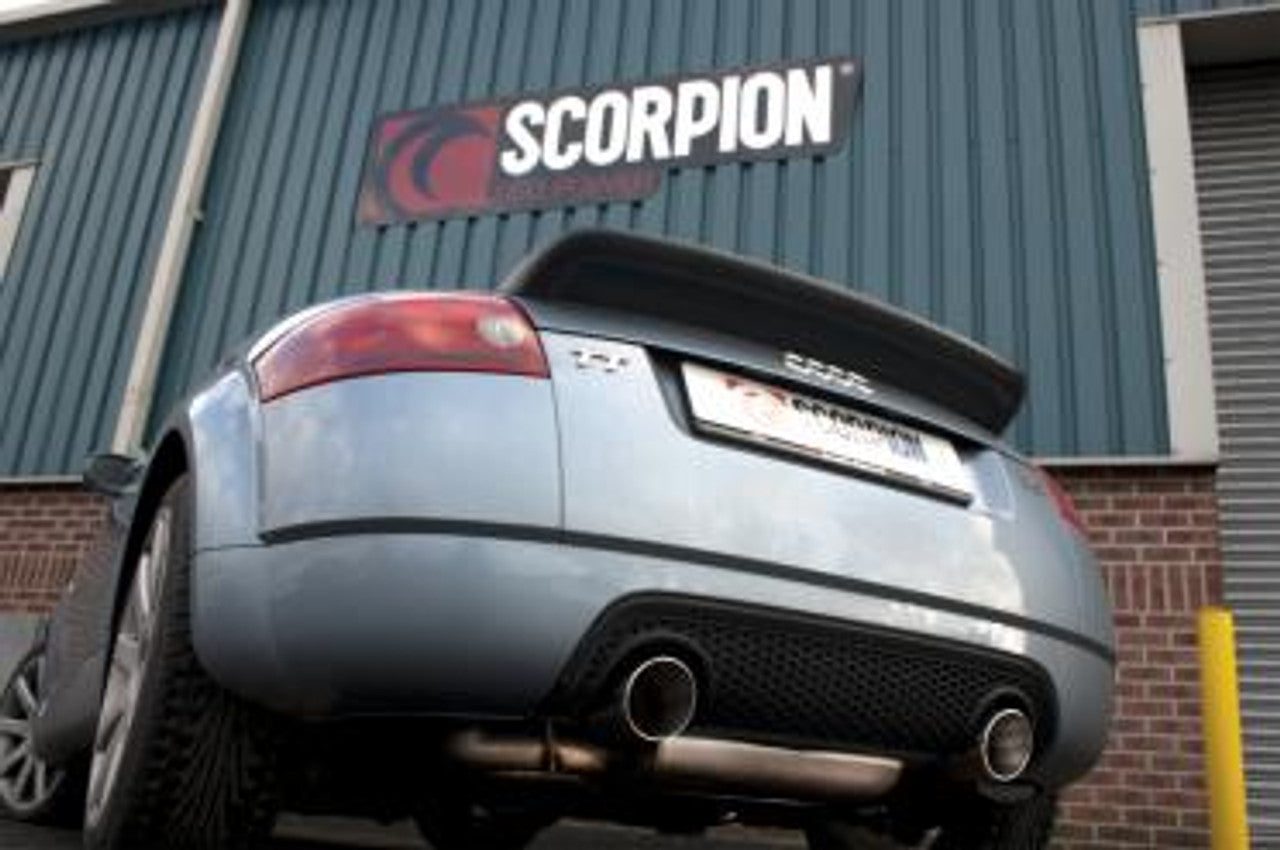 Scorpion Cat Back Exhaust System - Audi TT 3.2 V6 Quattro - Nineteen72 Performance