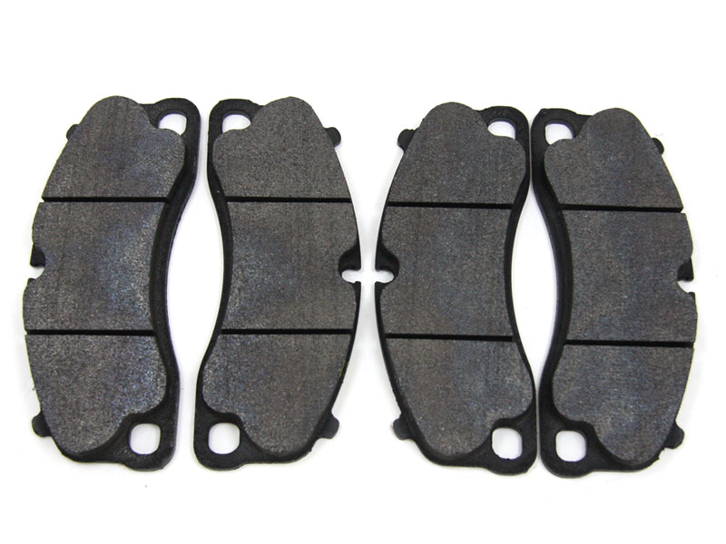 PFC Brakes Porsche 991, 992, 981 GT4 front brake pads shown in packaging with product details.