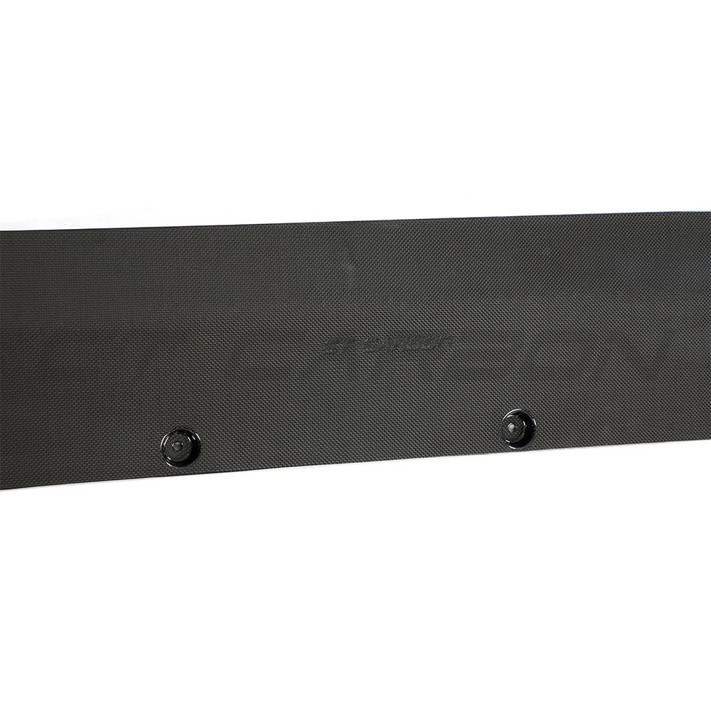 CT Carbon Ferrari 812 Superfast & GTS carbon fibre side skirt extension showing sleek, aerodynamic design on a sports car.