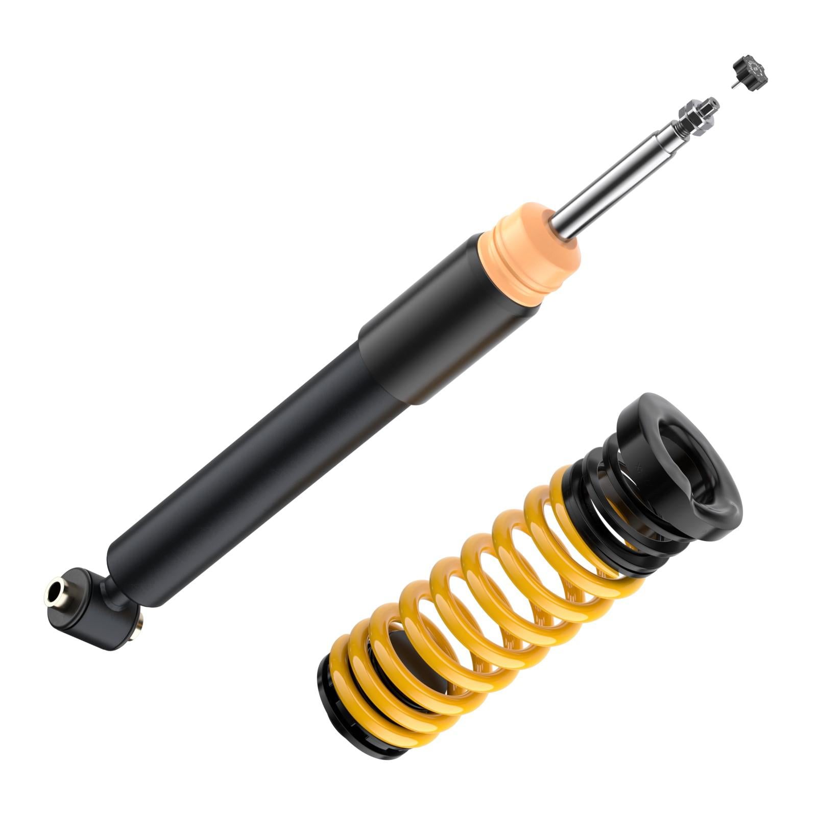 ST Suspension coilovers for BMW F20/F21 M135i, F22/F23 M235i, F30/F31 340i, F32/F33 440i, adjustable sporty suspension system