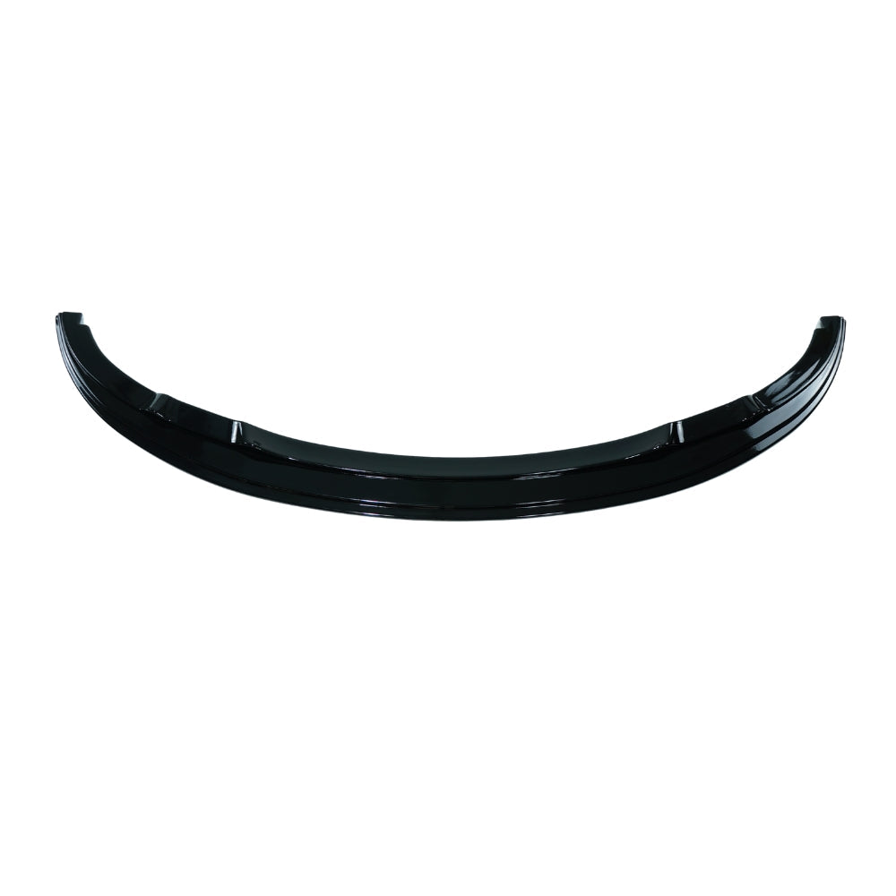 BMW 3 Series E92/E93 2006-2009 pre-LCI gloss black splitter by CT Carbon, showing the aerodynamic splitters on the front bumper.
