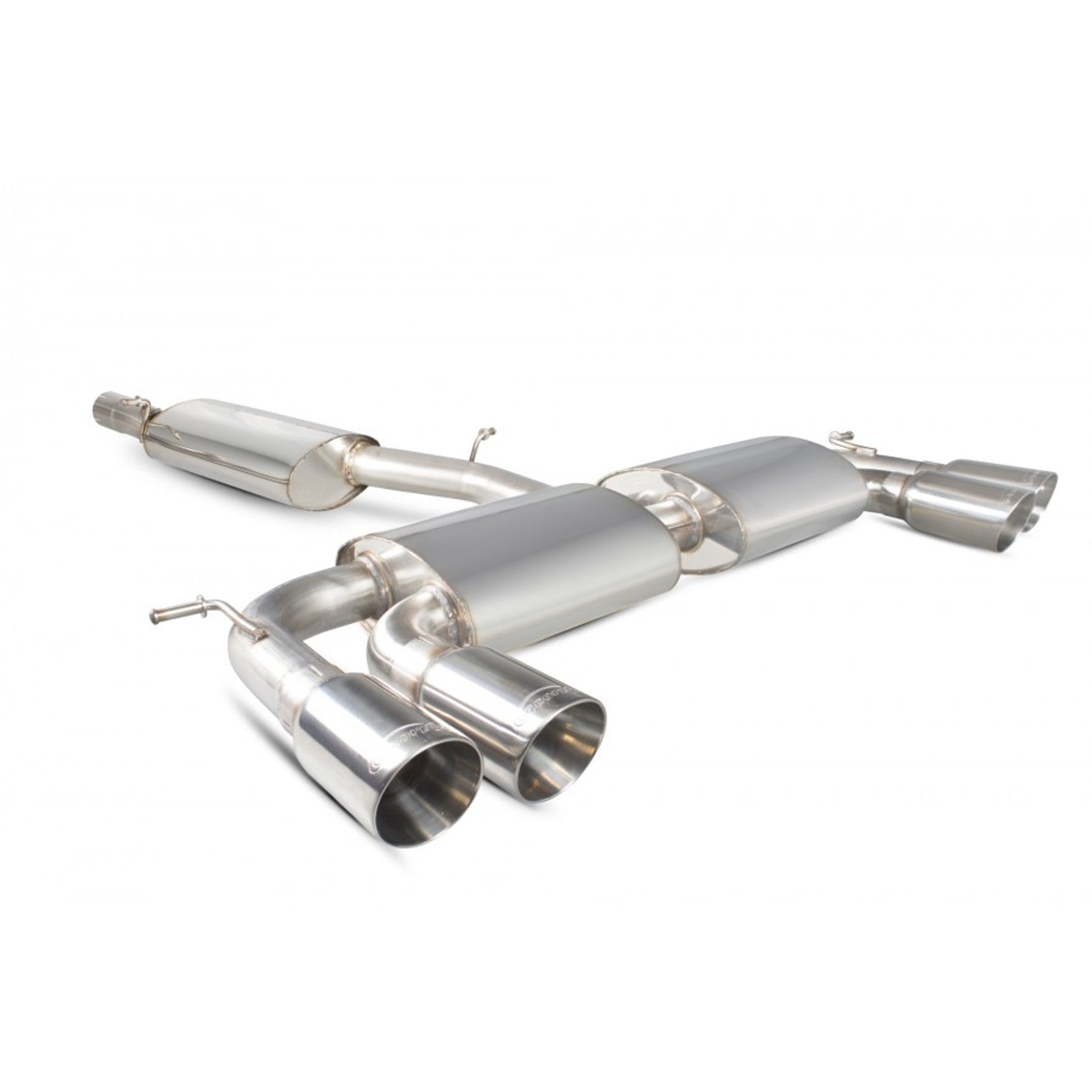 Scorpion 'Race' Cat Back Exhaust System - Volkswagen Golf Mk7 'R' - Nineteen72 Performance