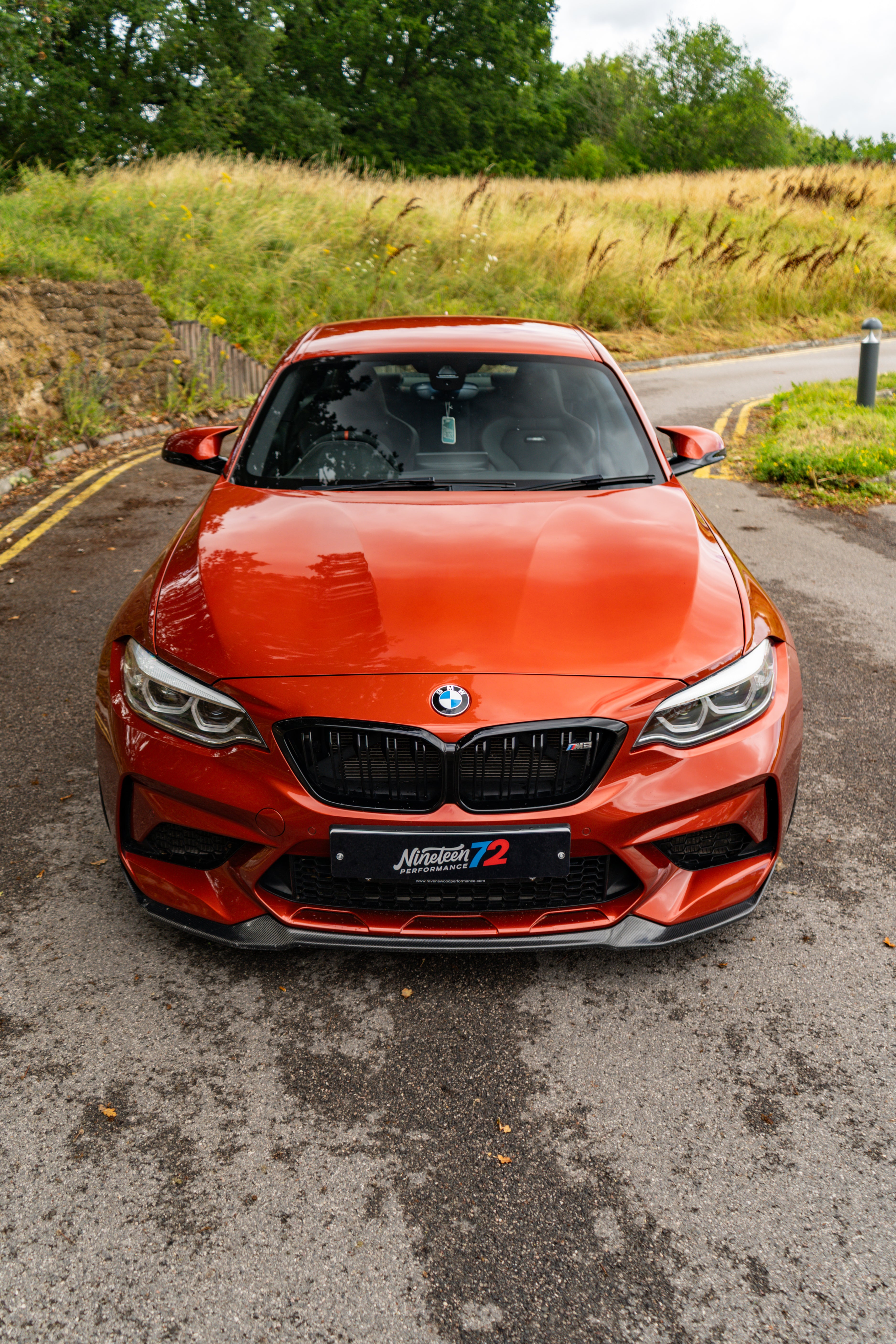 72 Design - BMW M2 COMPETITION F87 CARBON FIBRE CS FRONT SPLITTER (2018-2021) - Nineteen72 Performance