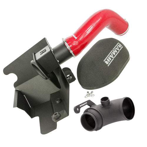Ramair - Heat Shield Intake Kit Turbo Elbow Included Red Intake Hose VW MK7 Golf GTI & R, Audi A3, S3 8V, Seat Leon Cupra 280 & Skoda Octavia RS - Nineteen72 Performance