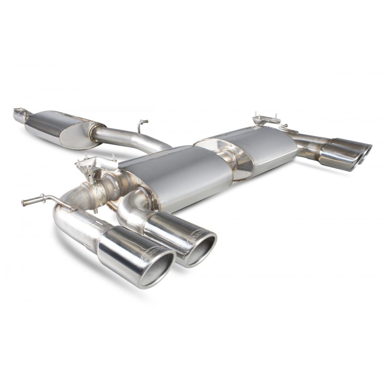 Scorpion 'Valved' Cat Back Exhaust System - Volkswagen Golf Mk7 'R' - Nineteen72 Performance