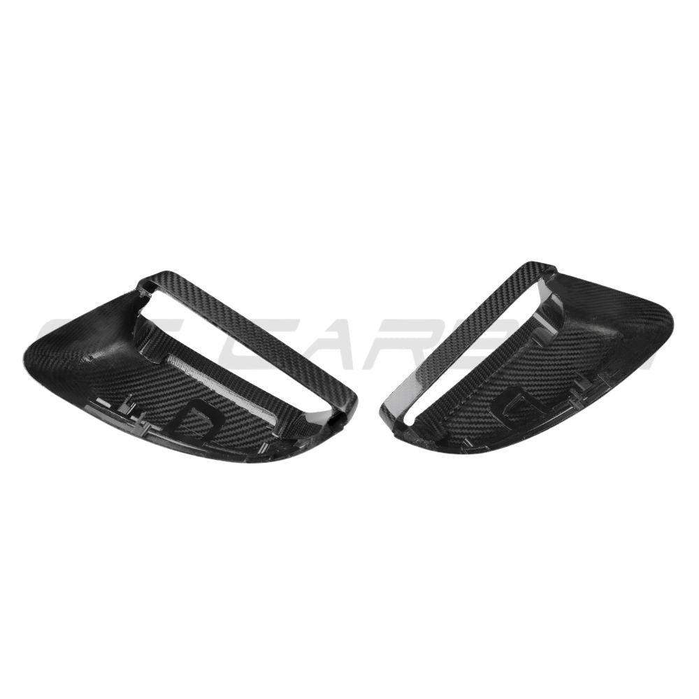 CT Carbon Mercedes G Class W463 2010-2018 pre-preg carbon fiber mirror set showing sleek, aerodynamic mirror housings.