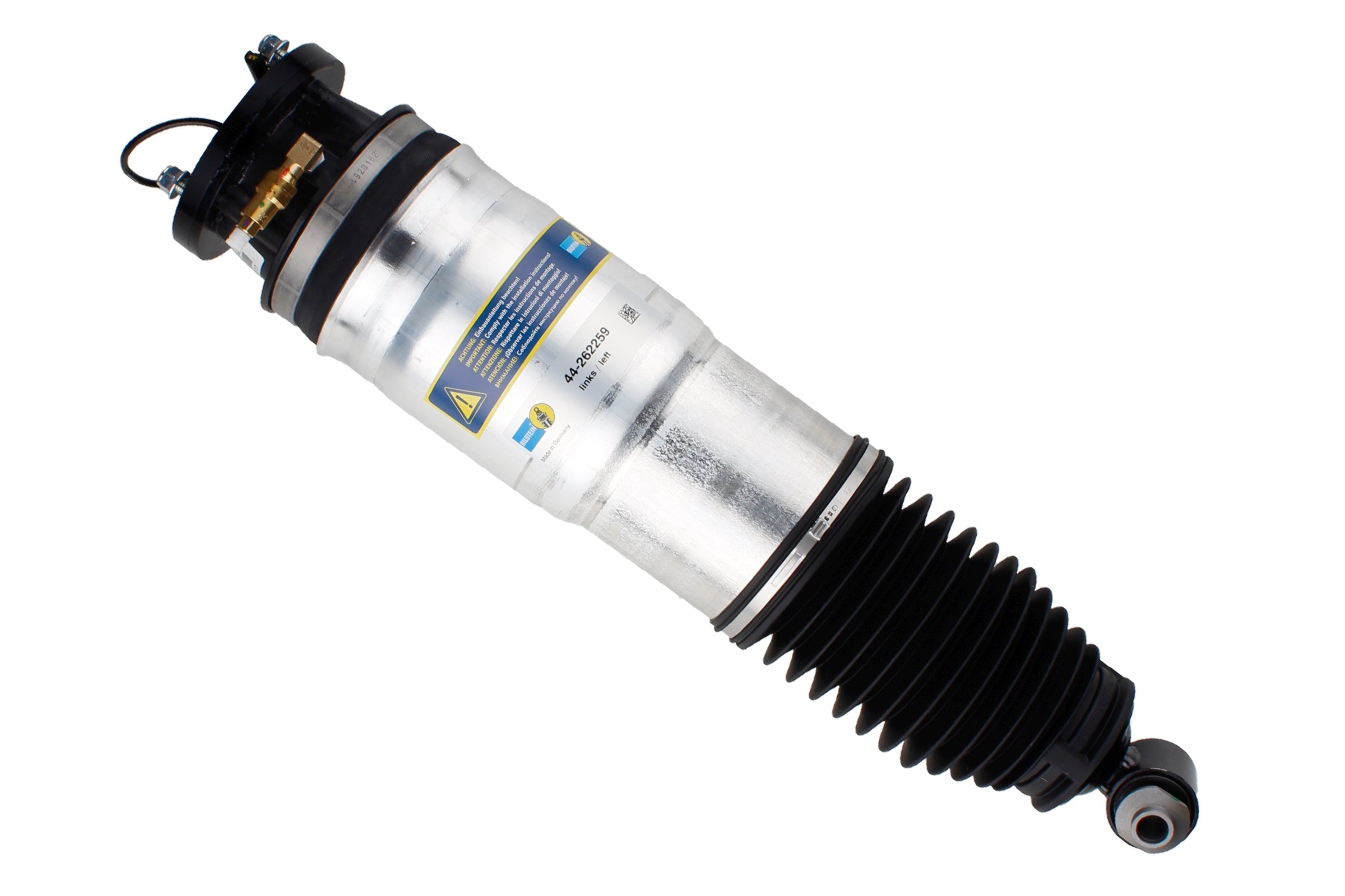 Bilstein B4 Rear Left Air Suspension Strut for BMW 7 Series (E65, E66) with EDC - 44-262259 - Bilstein suspension product image