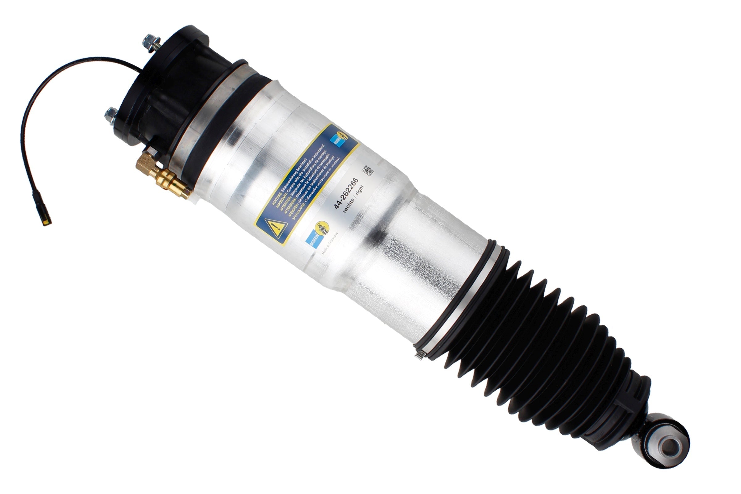 Bilstein B4 Rear Right Air Suspension Strut for BMW 7 Series (E65, E66) with EDC - 44-262266 - Bilstein suspension product image