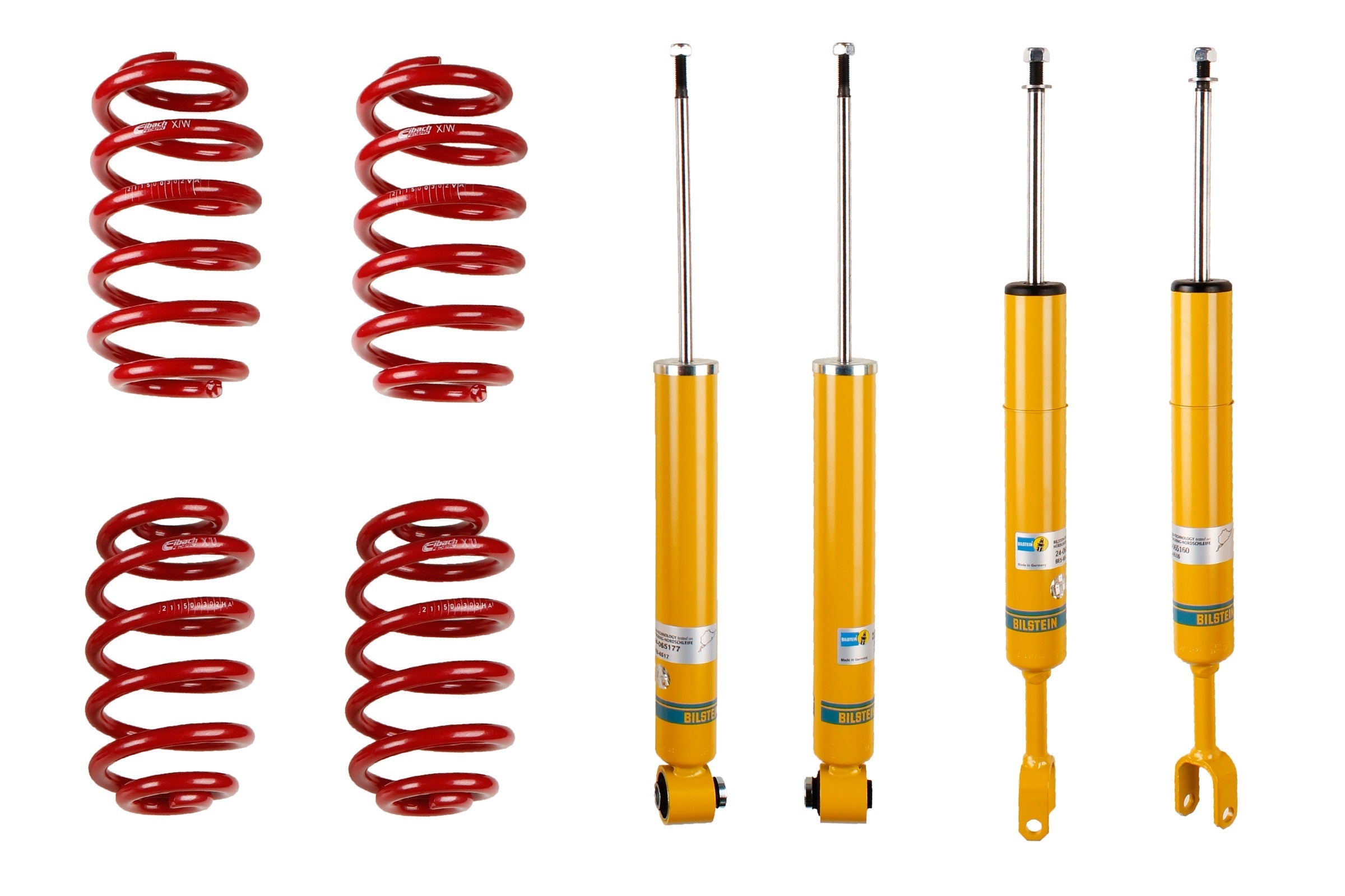 Bilstein B12 Suspension Kit - Audi A4 (8E2 B6) K B12 SL - 46-183378 - Bilstein suspension product image