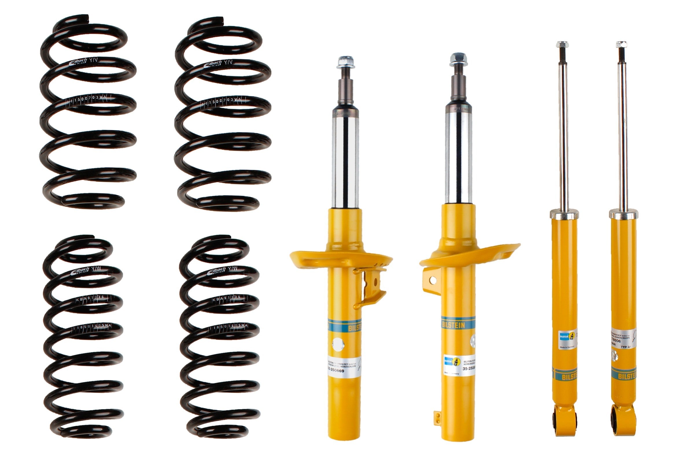 Bilstein B12 Suspension Kit - Volkswagen GOLF V (1K1) K B12 PK - 46-184153 - Bilstein suspension product image