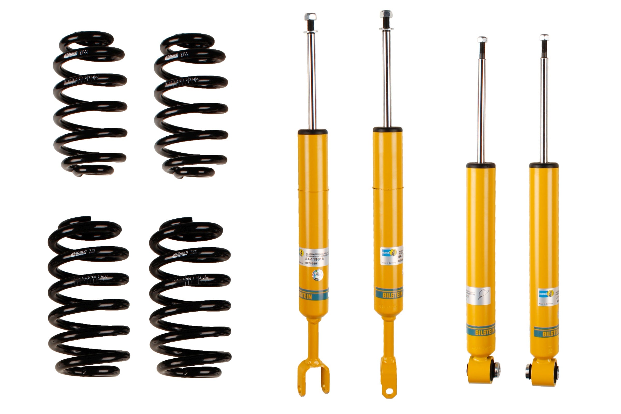 Bilstein B12 Suspension Kit - Audi A4 Avant (8E5 B6) K PK - 46-188540 - Bilstein suspension product image
