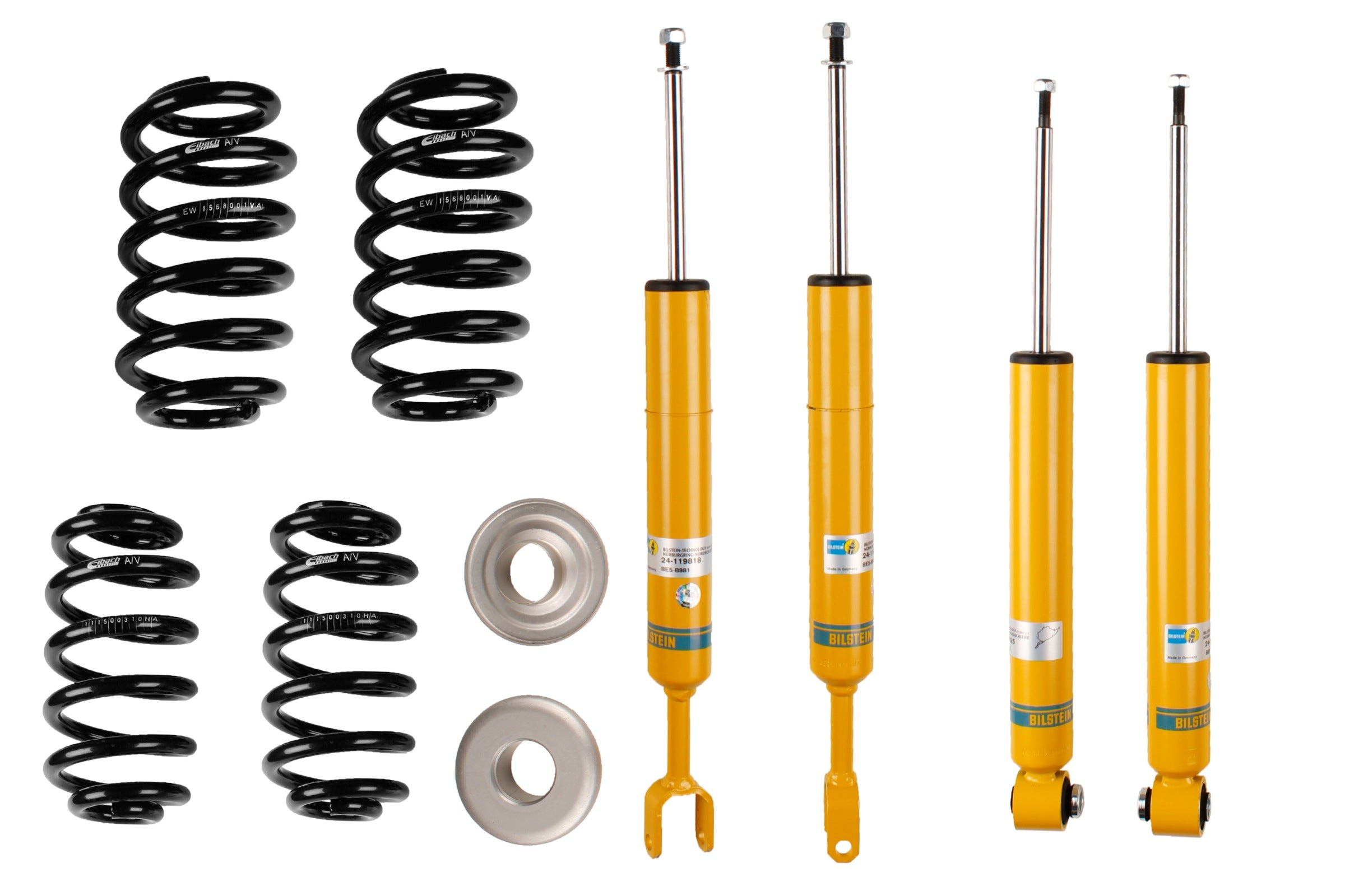Bilstein B12 Suspension Kit-Audi A4 Cabrio (8H7 8HE) K PK - 46-188670 - Bilstein suspension product image