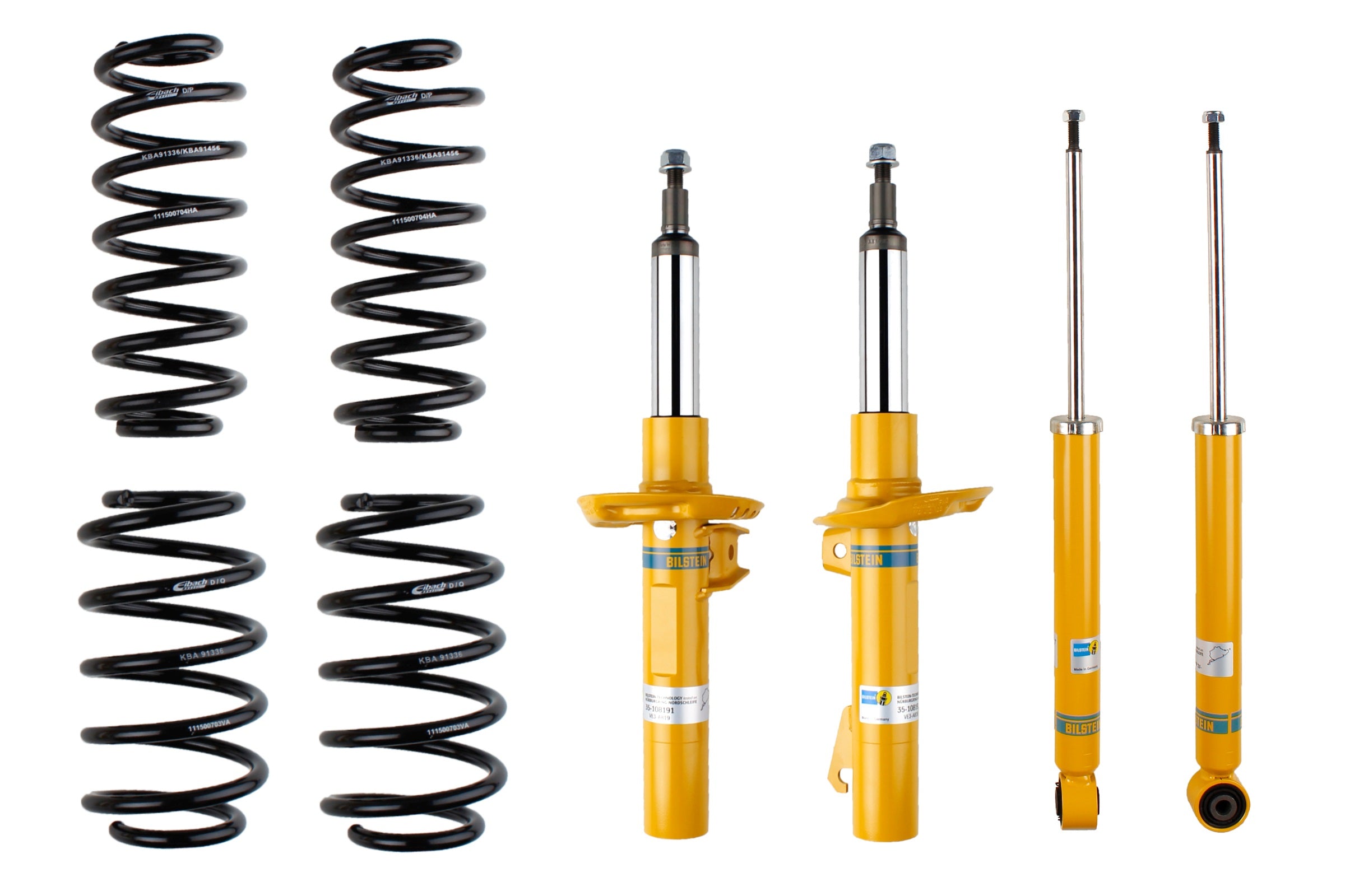 Bilstein B12 Suspension Kit-Audi A3 Sportback (8PA); K PK - 46-194640 - Bilstein suspension product image