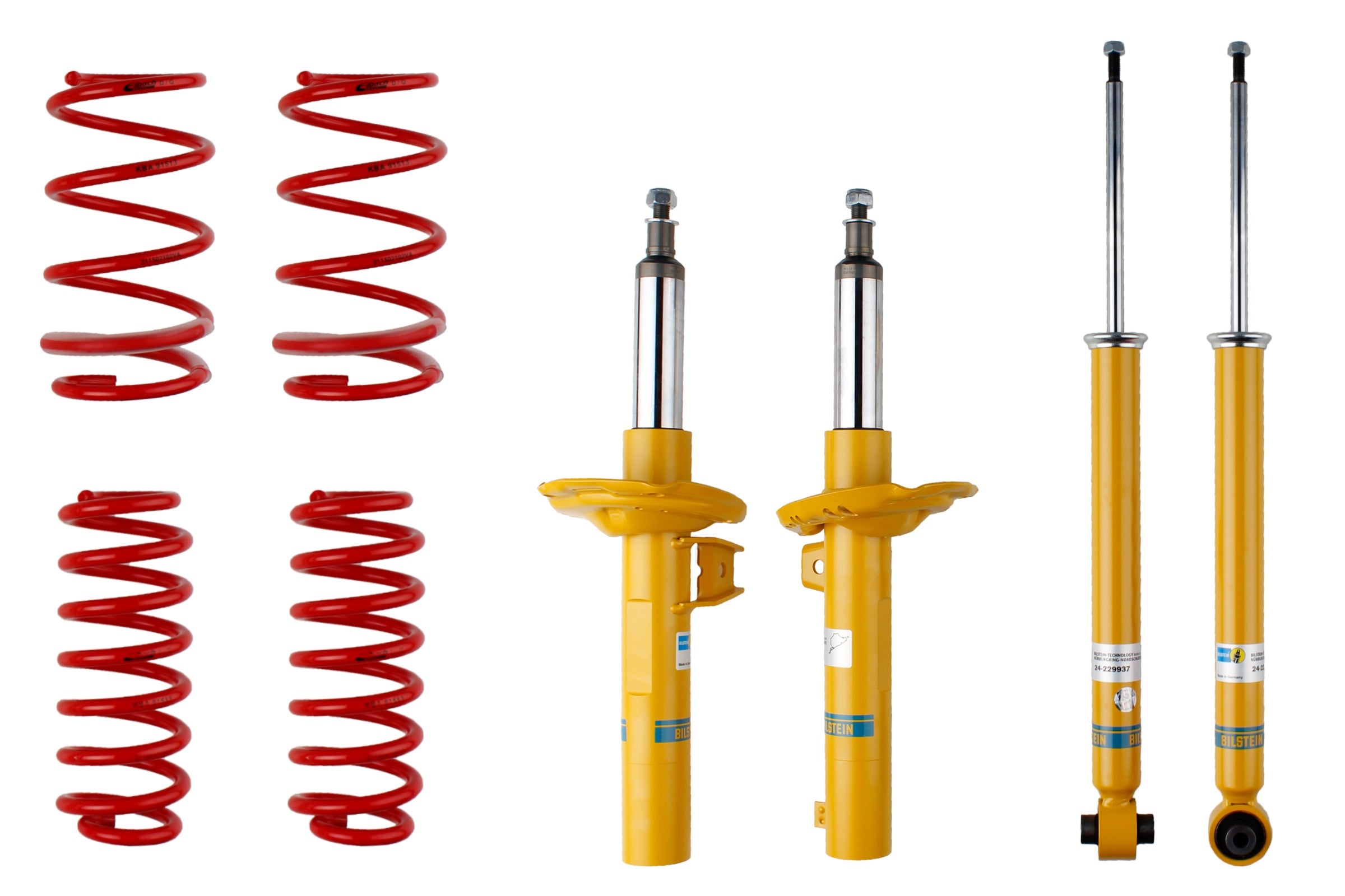 Bilstein B12 Pro-Kit Suspension Kit for Audi A3 (8V1), SEAT Leon (5F1) 1.8, 2.0 TDI - 46-259851 - Bilstein suspension product image