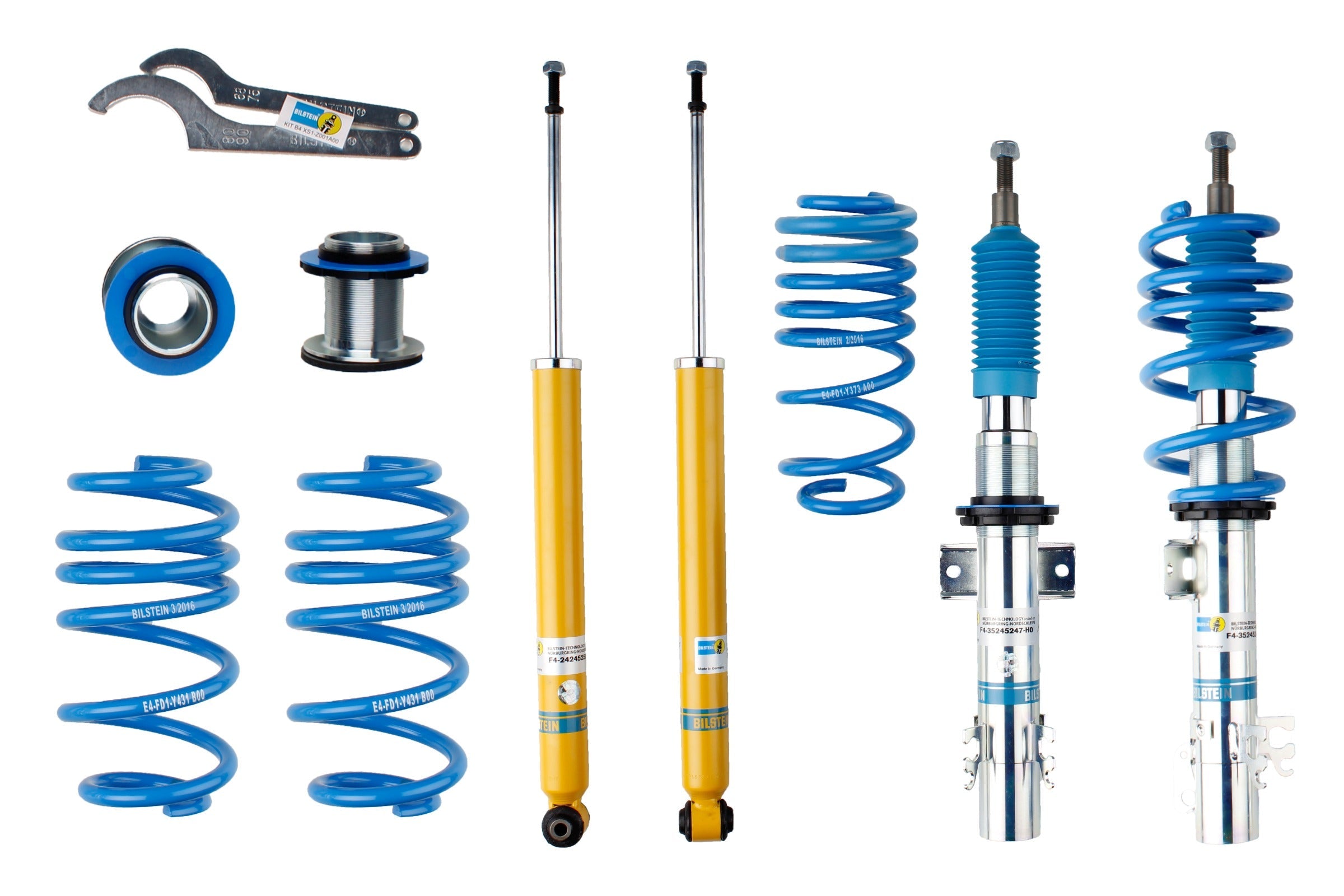 Bilstein B14 Suspension Kit - Volkswagen Polo WRC K B14 - 47-245266 - Bilstein suspension product image