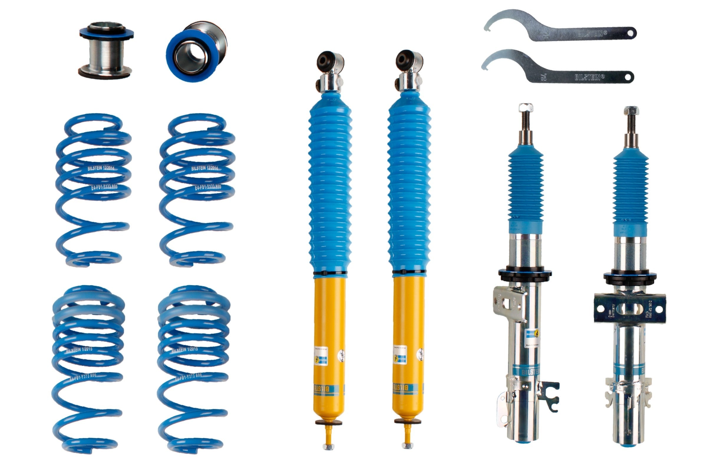 Bilstein B16 Suspension Kit Volkswagen Polo 6R B16 - 48-168229 - Bilstein suspension product image