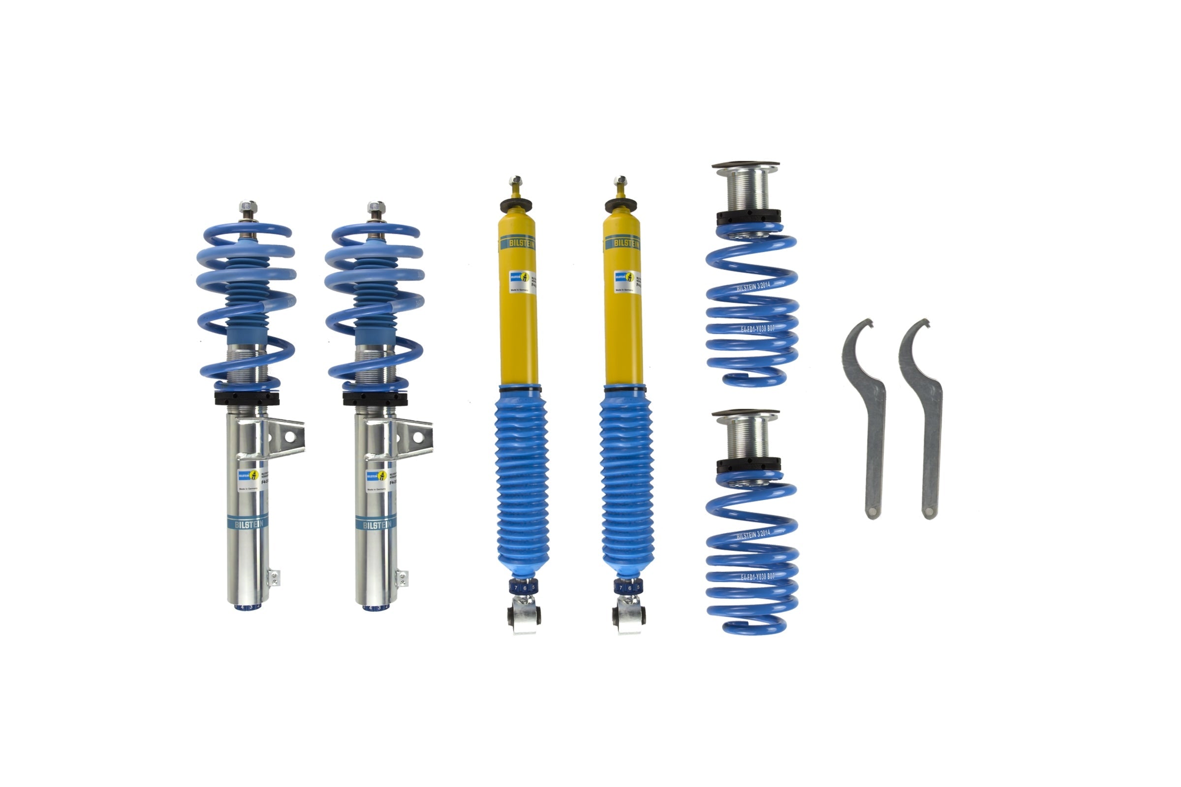 Bilstein B16 Suspension Kit Audi Seat Skoda Volkswagen B16 PSS10 Coilover (Inc. A3 - Leon - Octavia - Golf) - 48-230049 - Bilstein suspension product image