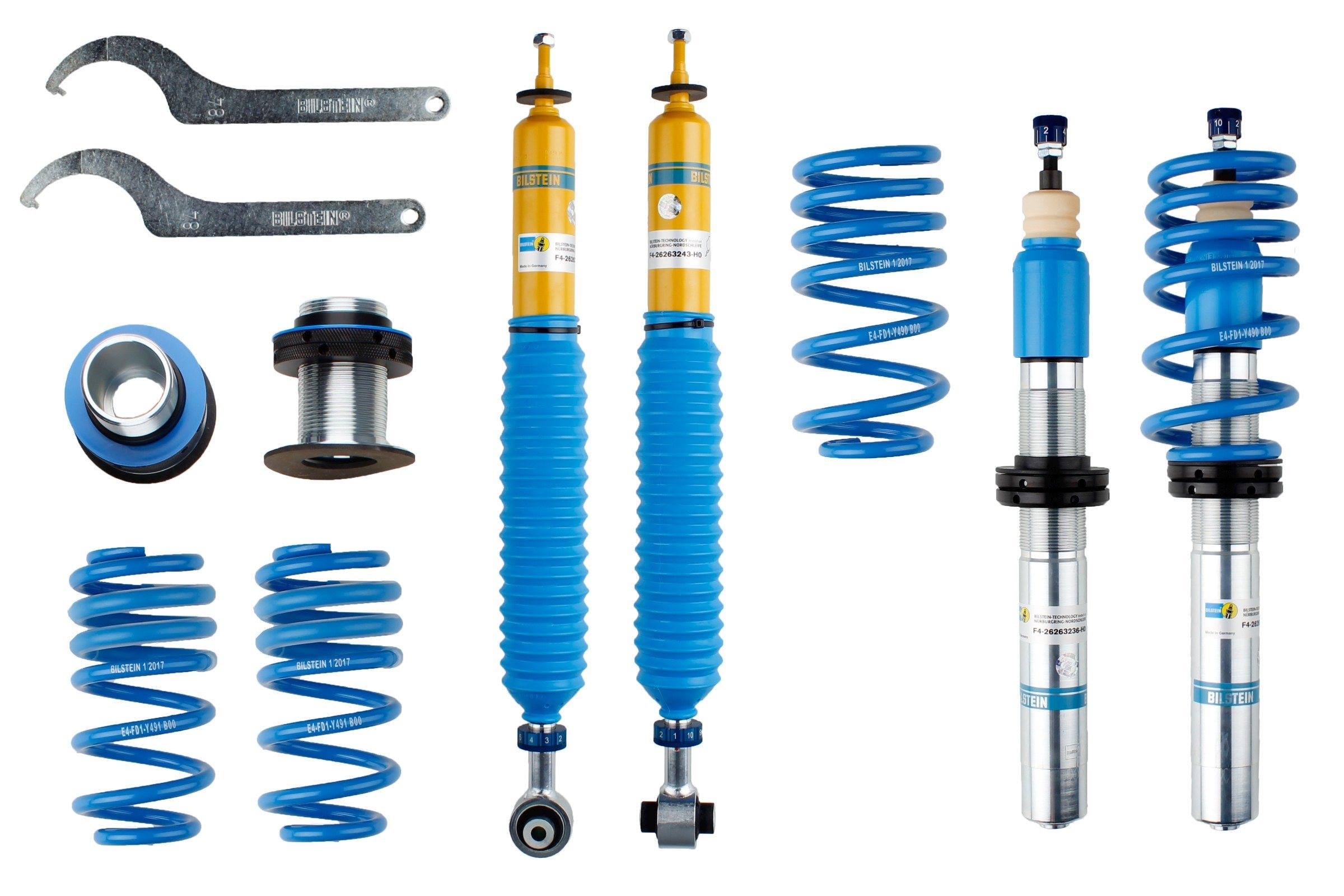 Bilstein B16 Suspension Kit Audi A4 Typ B9 B16 PSS10 - 48-262316 - Bilstein suspension product image
