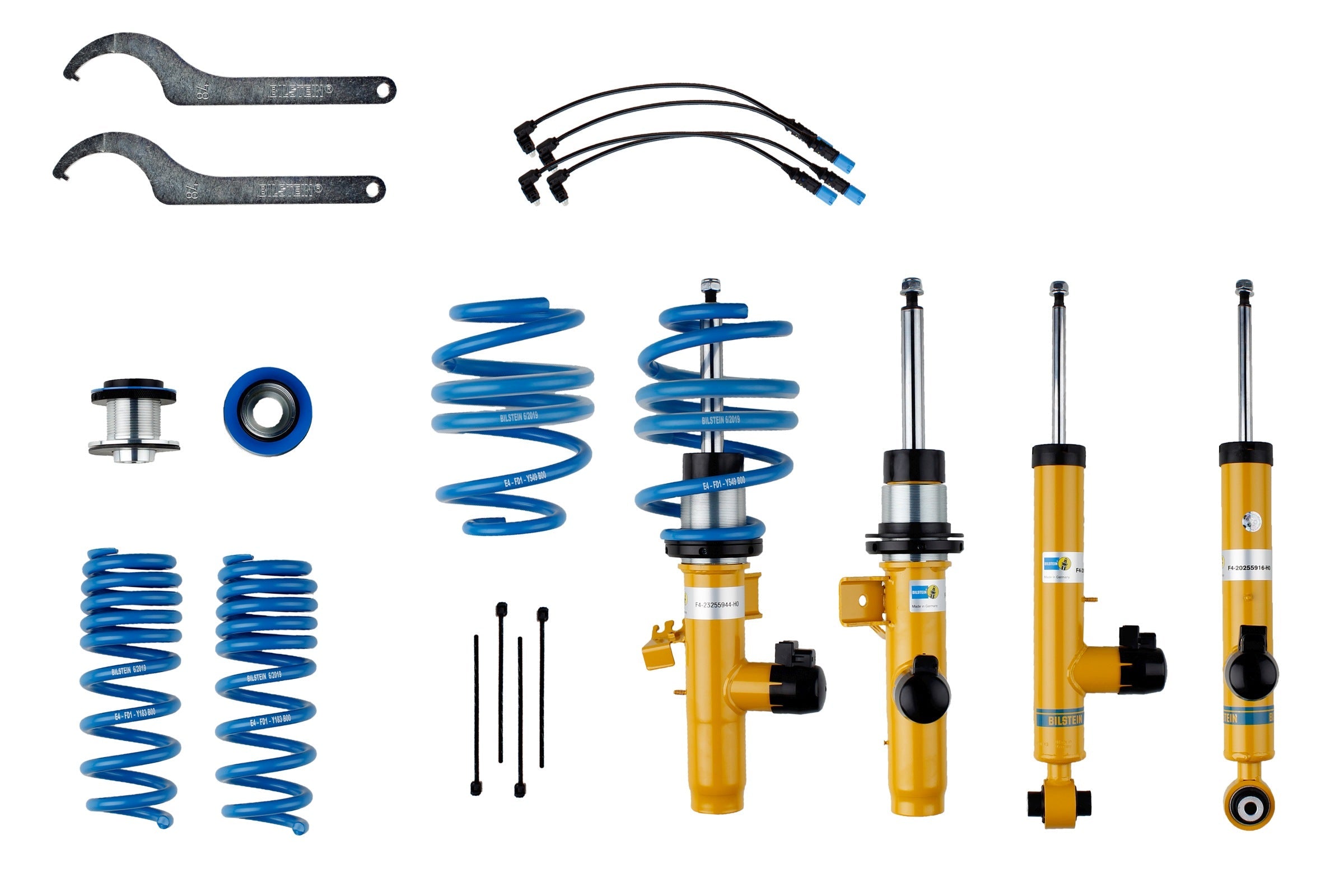 Bilstein B16 Damptronic Coilover Kit for Porsche Cayman, Boxster (987) - 49-255980 - Bilstein suspension product image