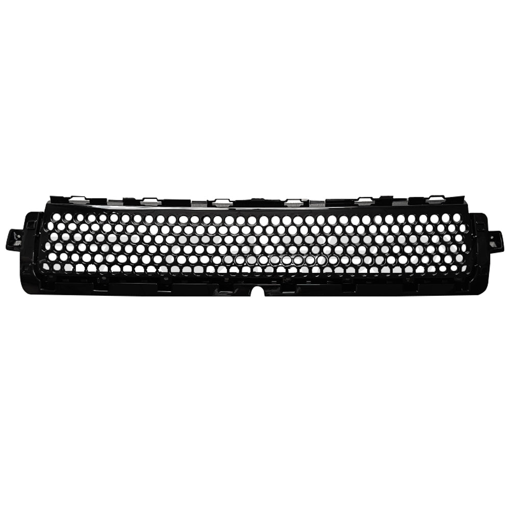 CT Carbon Land Rover Defender L663 110 & 90 gloss black front and rear middle trim kit, showcasing sleek vehicle interior accents.