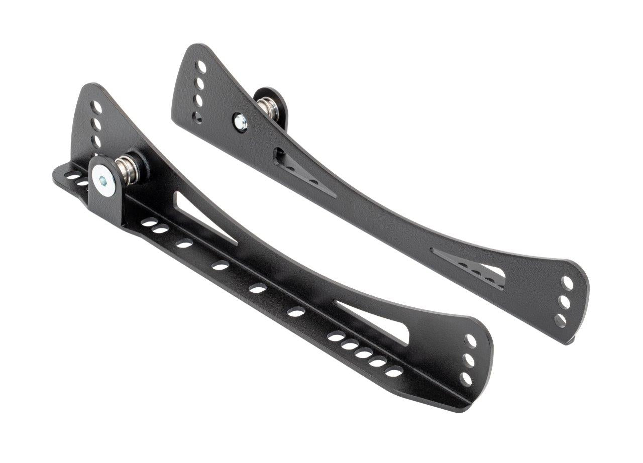 TILLETT EBR car seat bracket set for racing seats, featuring adjustable mounting hardware and durable metal construction.