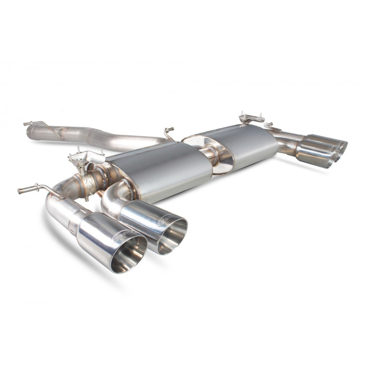 Scorpion 'Valved' Cat Back Exhaust System - Volkswagen Golf Mk7 'R' - Nineteen72 Performance