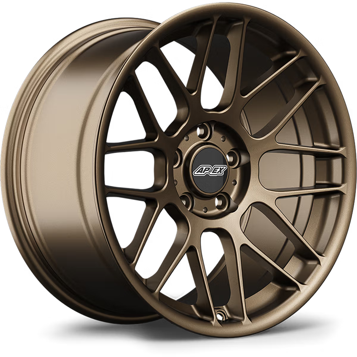 Apex ARC-8 Flow Formed Alloy Wheels showing the sleek, multi-spoke design in a close-up view.