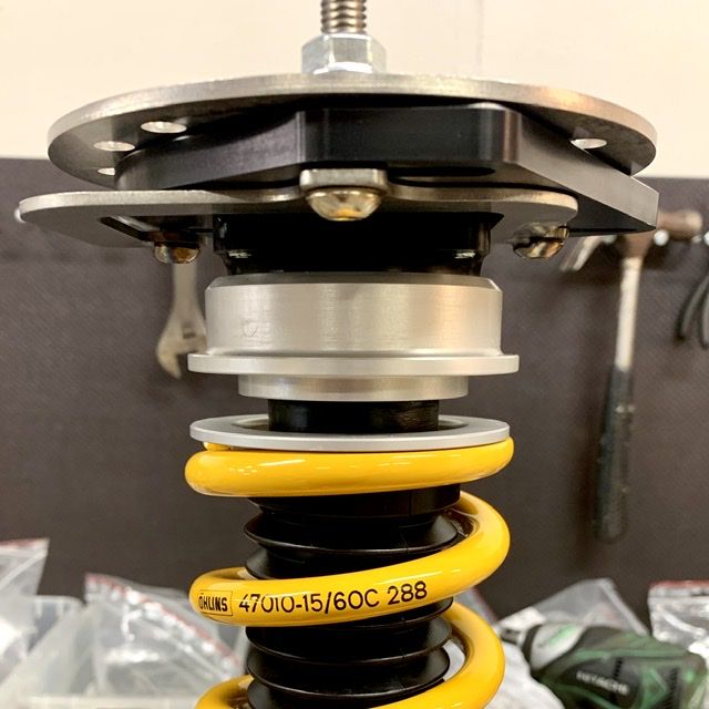Millway Motorsport - Adjustable Camber Plates, 60mm Race Spring (E9X M3/E82 1M) - Nineteen72 Performance