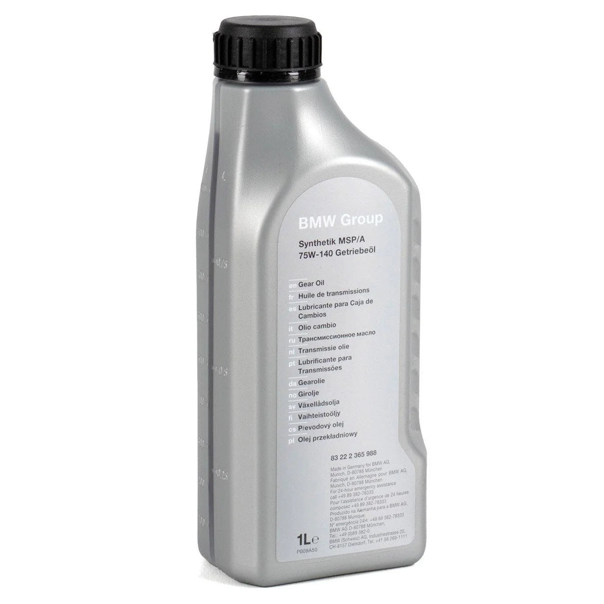 Genuine BMW LSD Differential Oil MSP/A 1L - 83222365988