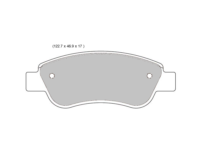 TOYOTA Aygo B1 / Aygo B4 Front Performance Brake Pads 8419 - Nineteen72 Performance