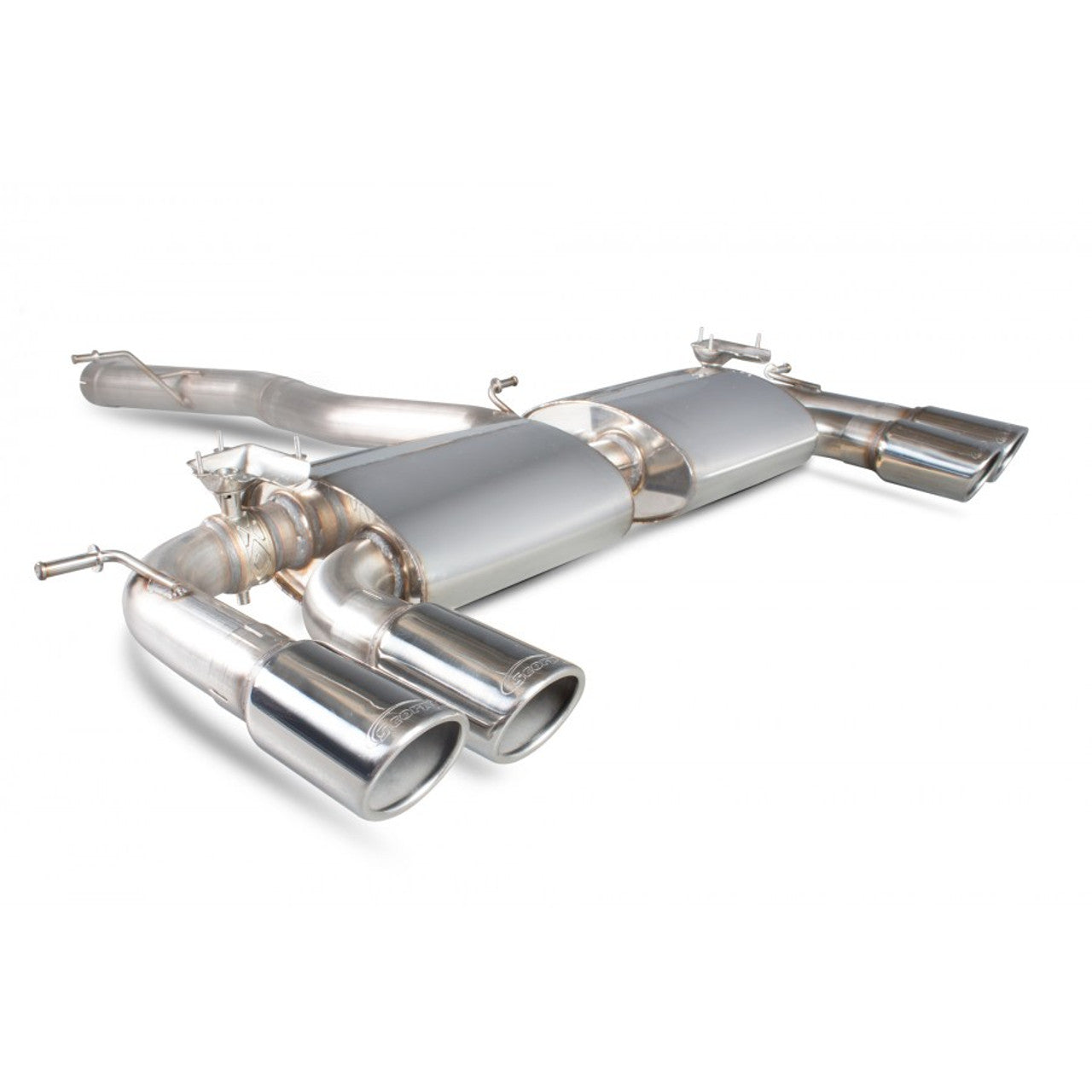 Scorpion 'Valved' Cat Back Exhaust System - Volkswagen Golf Mk7 'R' - Nineteen72 Performance