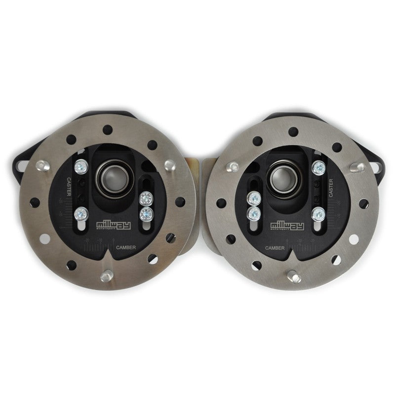 Millway Motorsport - Adjustable Camber Plates (E8X 1 Series, E9X 3 Series) - Nineteen72 Performance