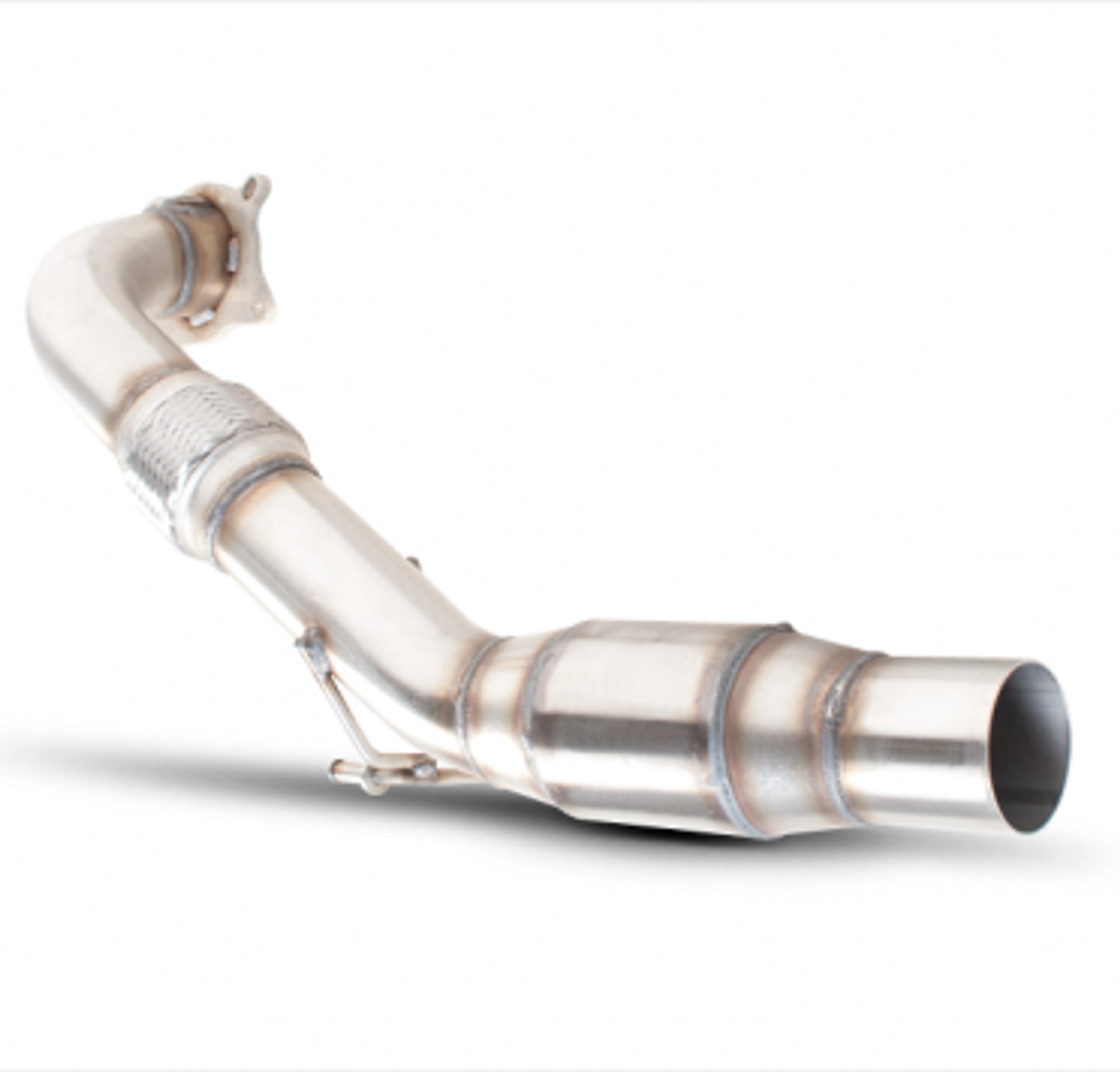 Scorpion Downpipe and Cat / Decat - Volkswagen Golf Mk6 'R' - Nineteen72 Performance