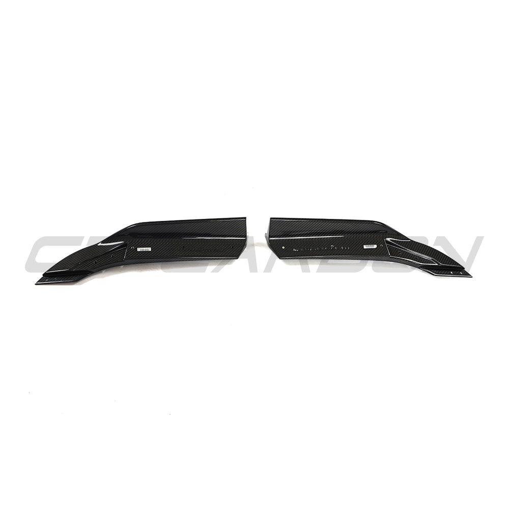 Audi RS6 C8 2019+ CT Design full carbon fiber kit, featuring a sleek carbon fiber rear diffuser for enhanced sporty look.