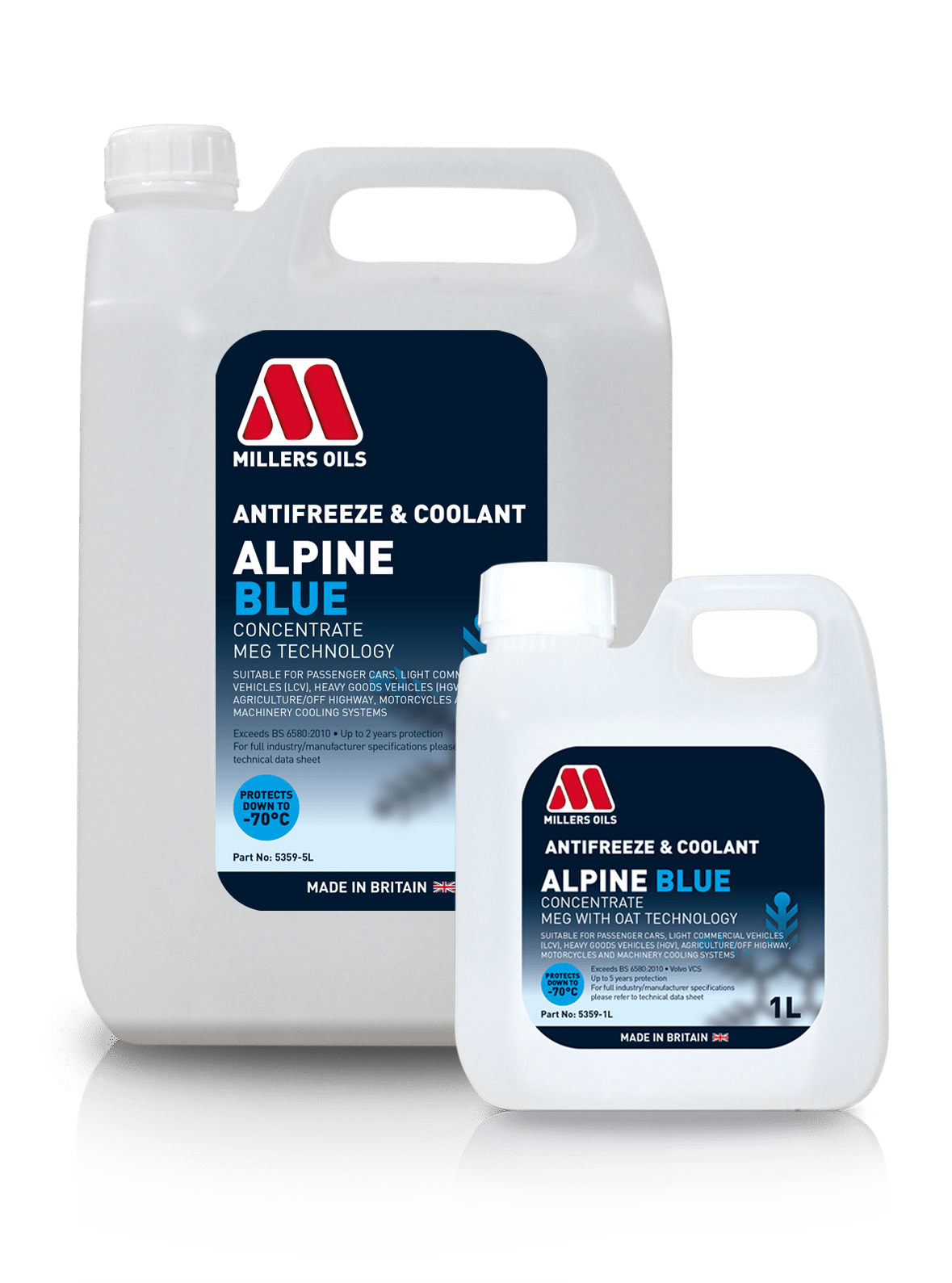 Millers Alpine Antifreeze BT - Blue product image