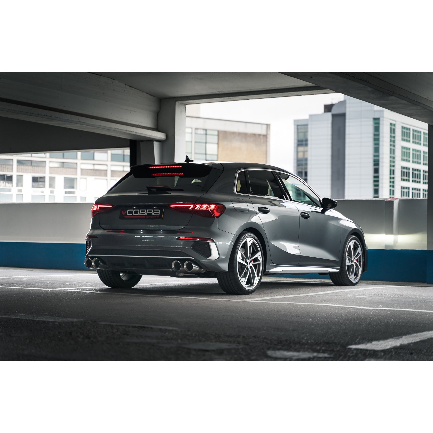 Cobra Sport - Audi S3 (8Y) 5 door Sportback Race GPF Back Performance Exhaust - Nineteen72 Performance