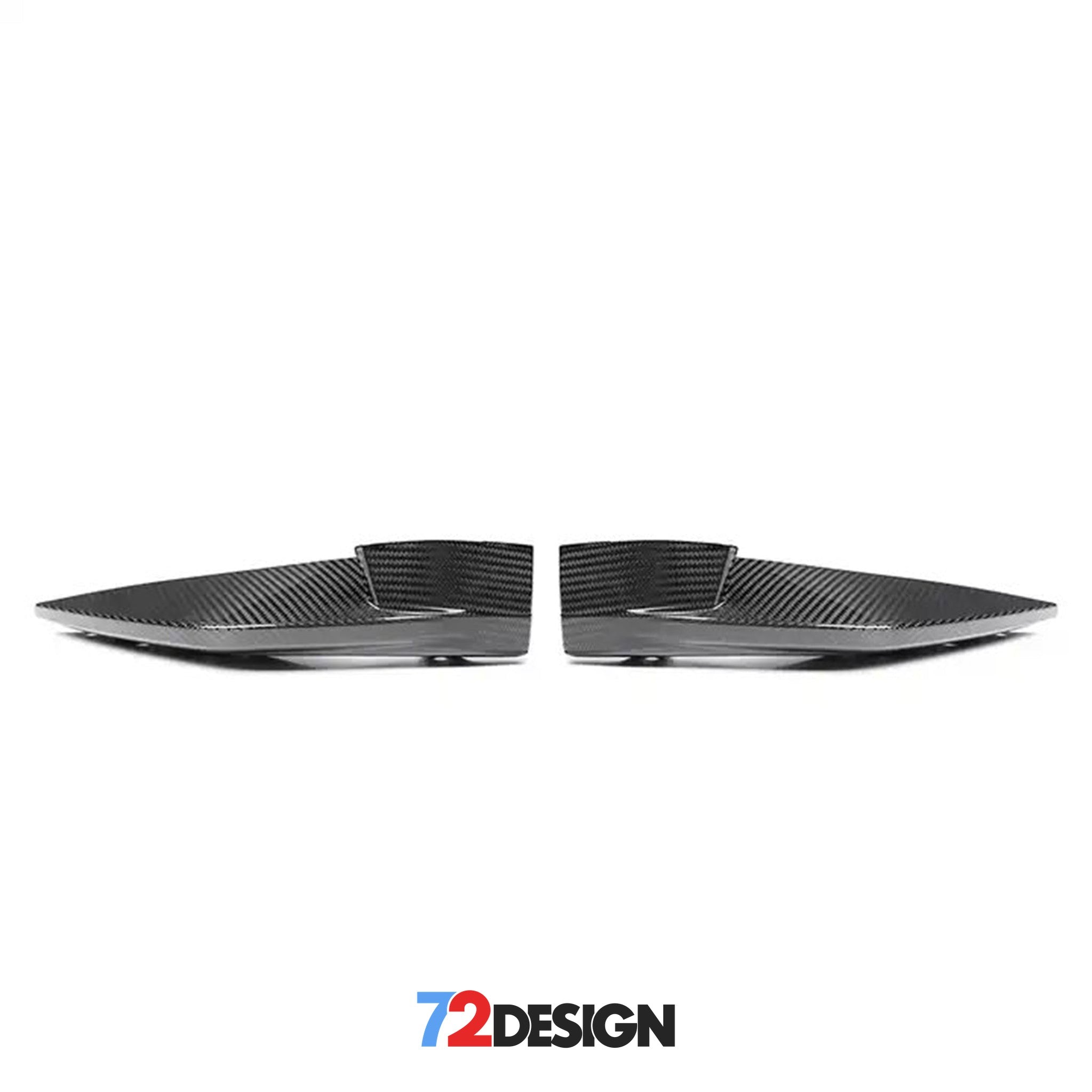 72Design BMW M3/M4 (G80/G82) Gloss Carbon Fibre (Pre-Preg) OEM Style Front Splitter - Nineteen72 Performance
