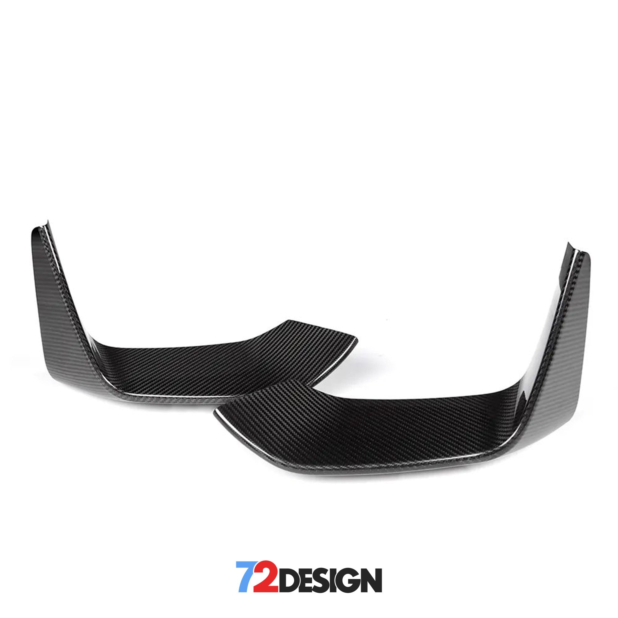 72Design BMW M3/M4 (F80/F82) Gloss Carbon Fibre (Pre-Preg) Performance Style Front Splitter - Nineteen72 Performance