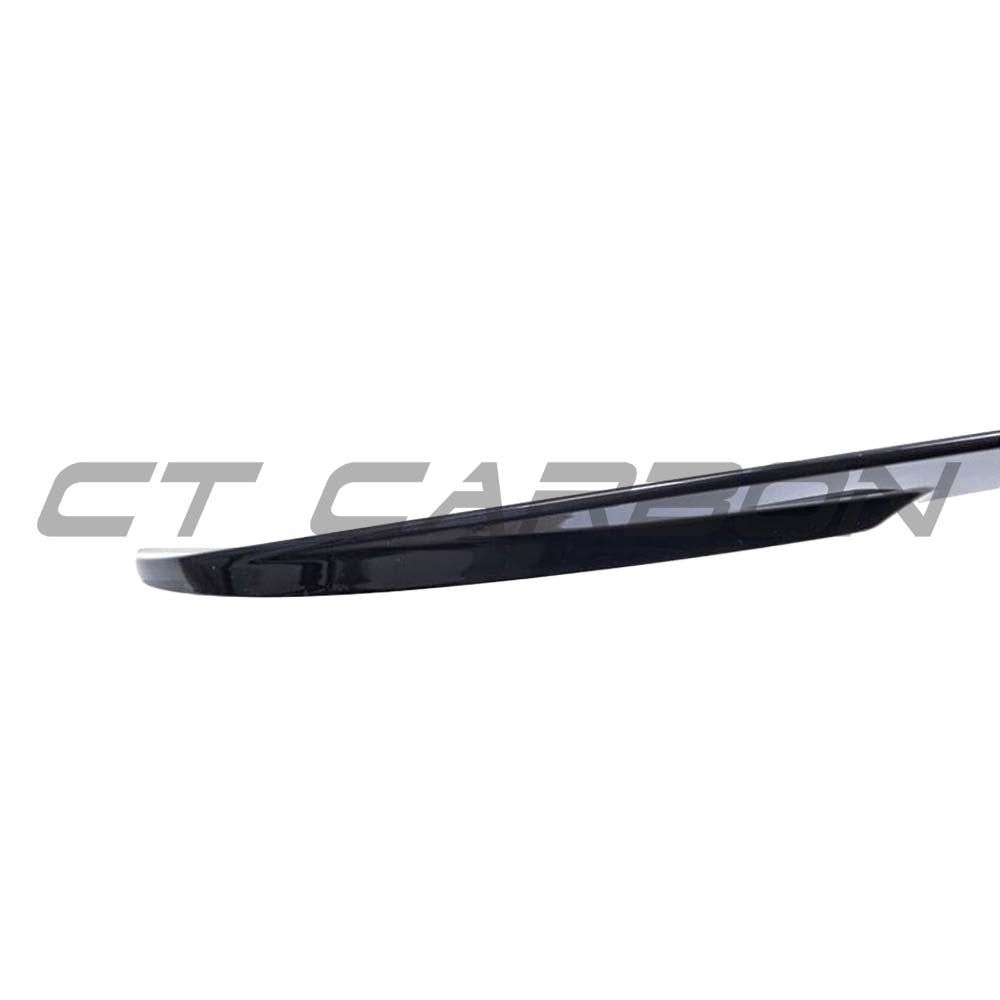 BMW 4 Series F36 2013-2020 CT Carbon gloss black full kit with twin exhaust, MP style, for enhanced sporty appearance.