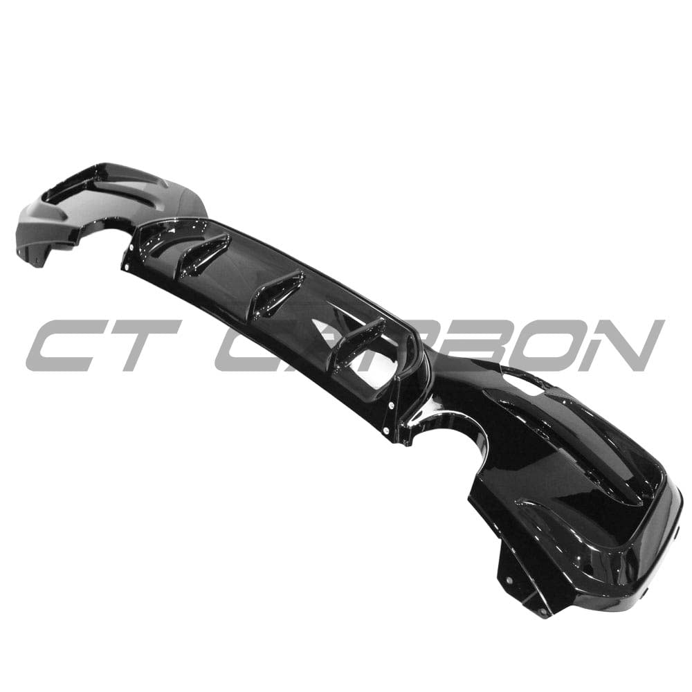 BMW F20 F21 1 Series LCI gloss black full kit by CT Carbon, featuring sleek, high-quality exterior car accessories.