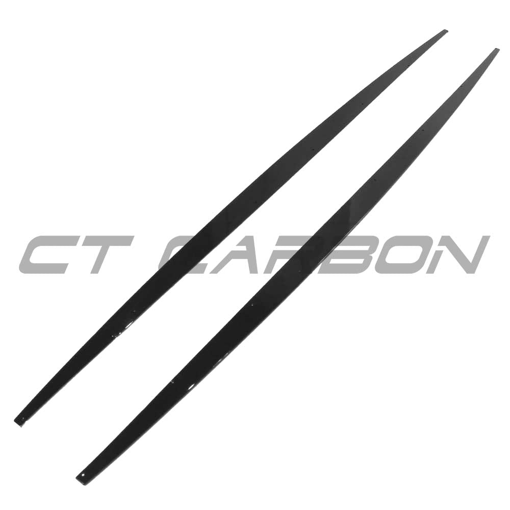 BMW F20 F21 1 Series LCI gloss black full kit by CT Carbon, featuring sleek exterior parts and accents.
