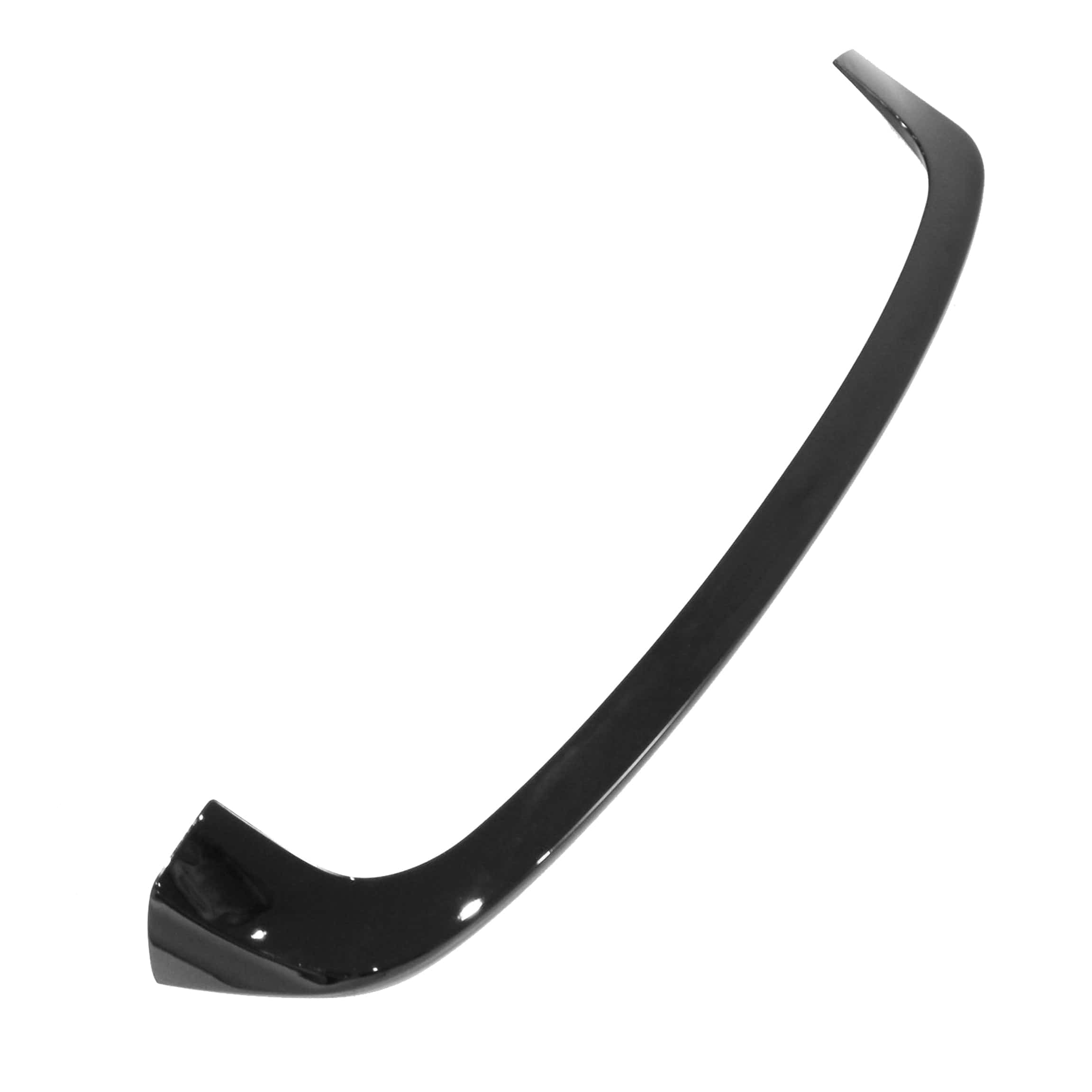 BMW F20 F21 1 Series LCI CT Carbon gloss black spoiler mounted on the car's rear for sporty aerodynamic enhancement.