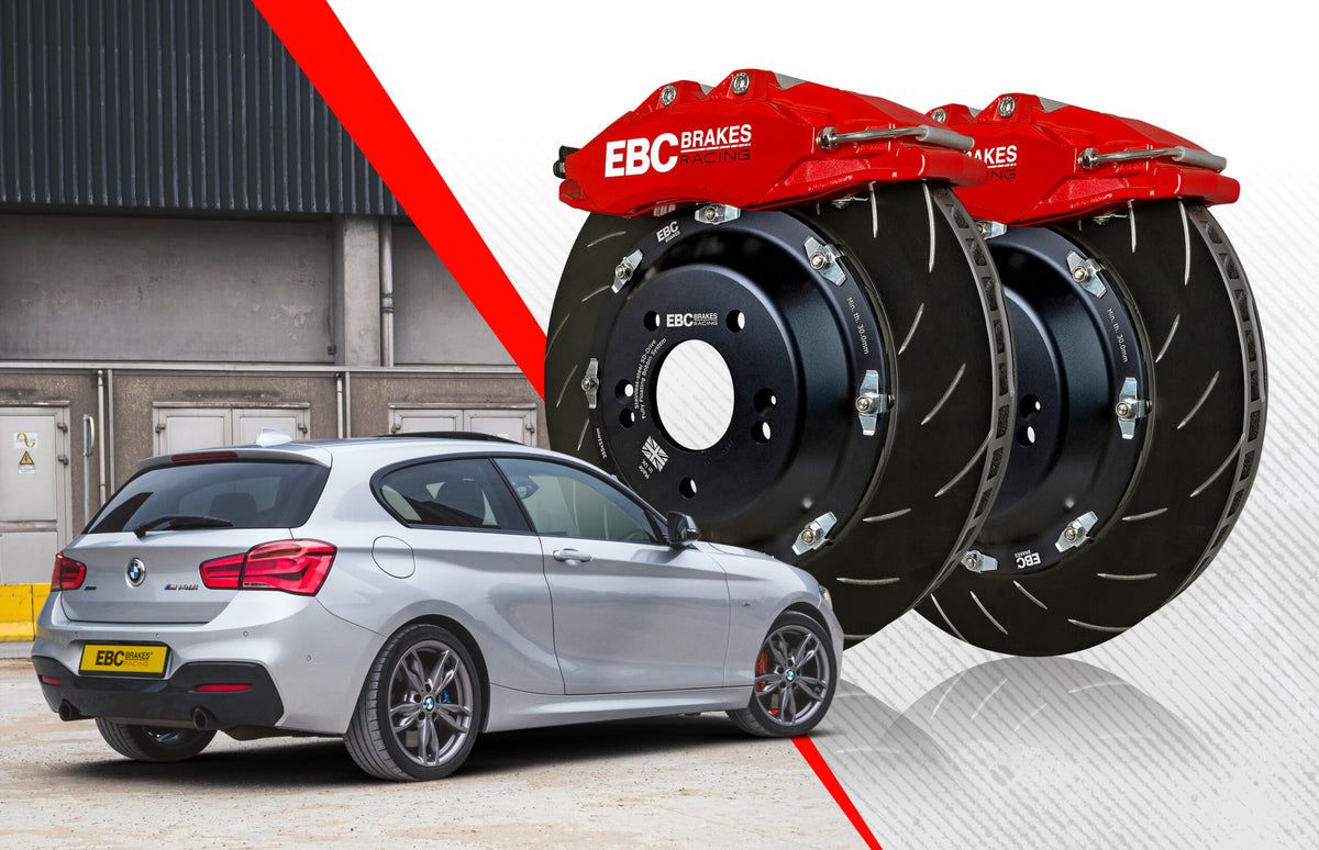 EBC Racing BBK041 355mm 6-piston Apollo big brake kit for BMW M135i M140i M235i M240i F2X