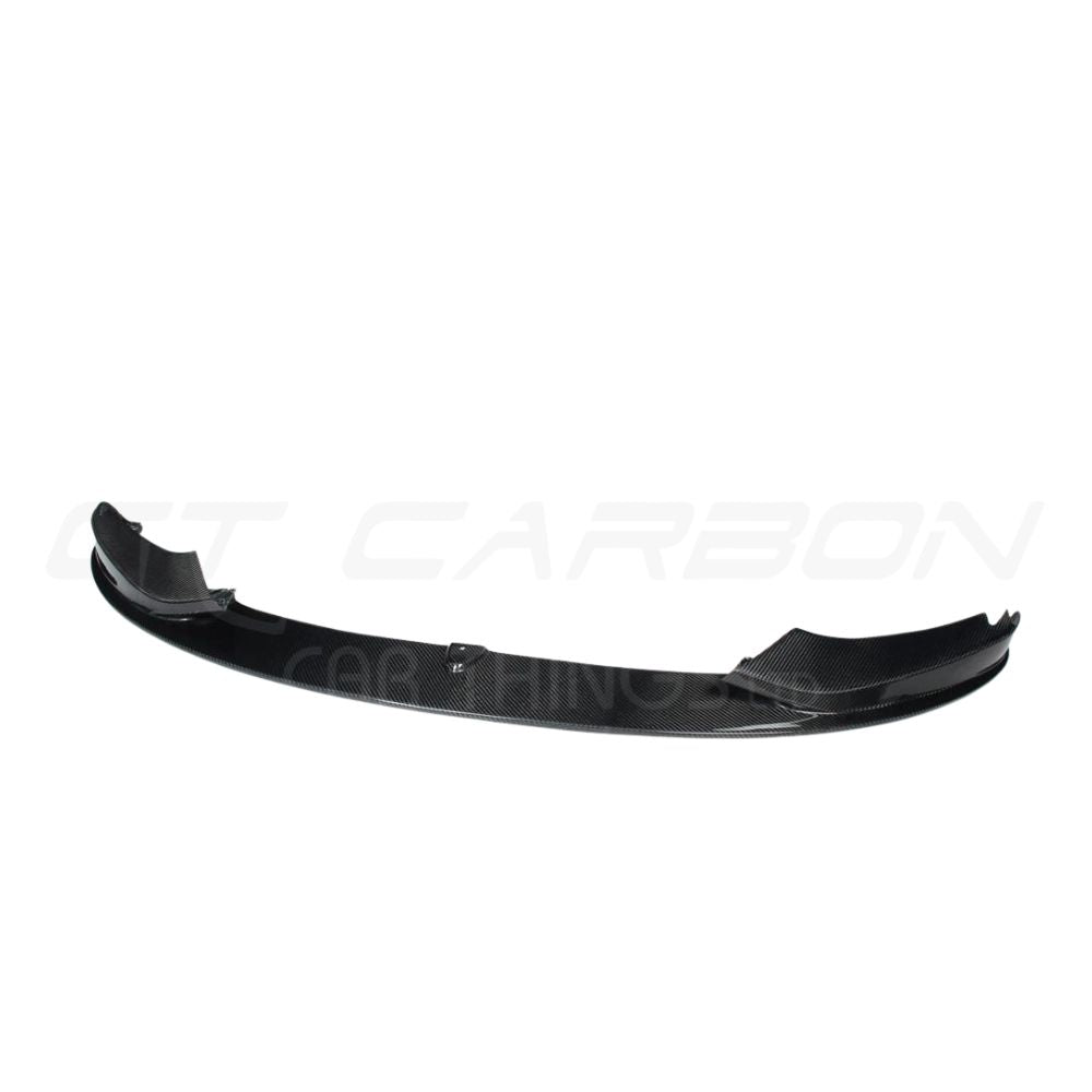 BMW F36 4 Series Coupe full carbon fiber kit with twin exhaust, featuring sleek carbon accents and sporty design by CT Carbon.