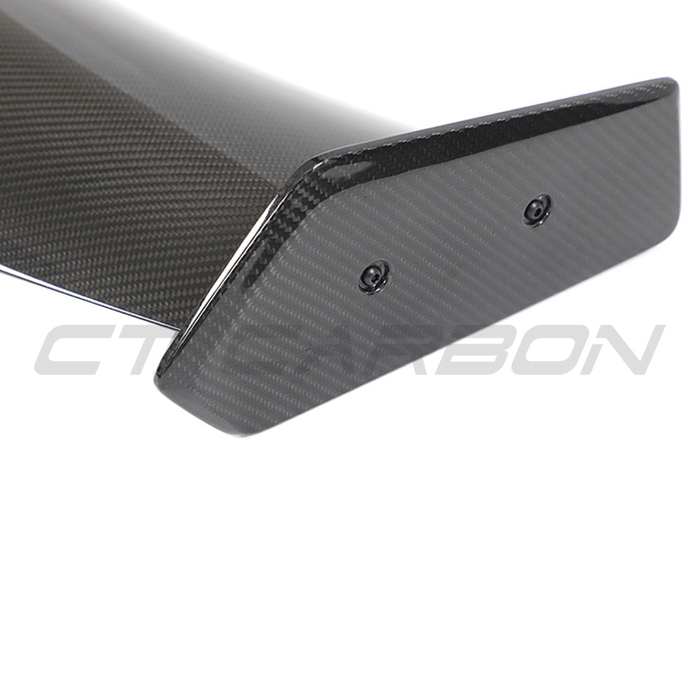 BMW G42 2 Series 2022+ full carbon fibre kit by CT Carbon, featuring a swan neck wing and aerodynamic components.