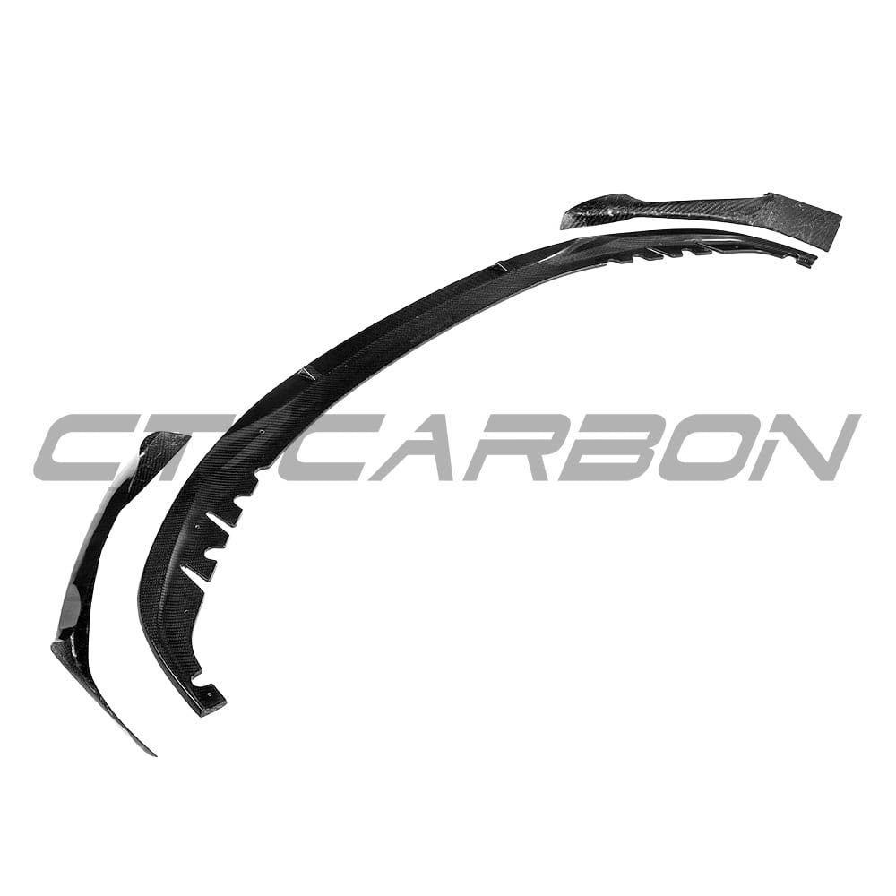 BMW G30 5 Series V6 Carbon Fibre Kit by CT Carbon, featuring sporty splitter and M Sport style components.