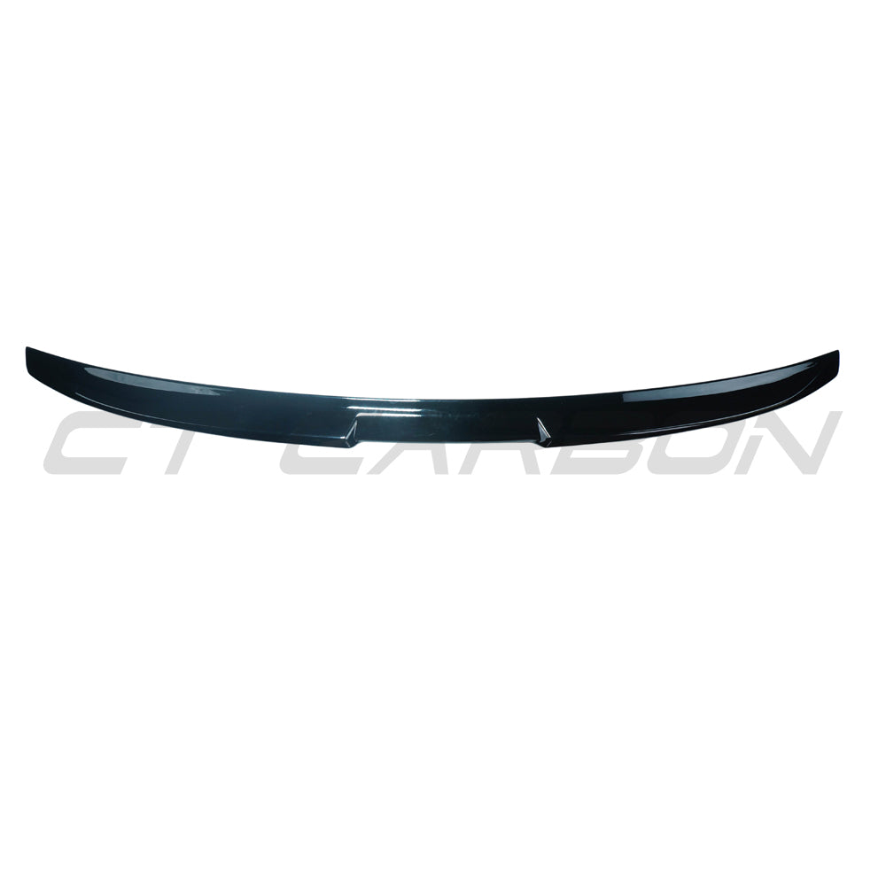 BMW G60 G68 5 Series 2024+ CT Carbon gloss black spoiler, rear aerodynamic accessory for enhanced sporty look.