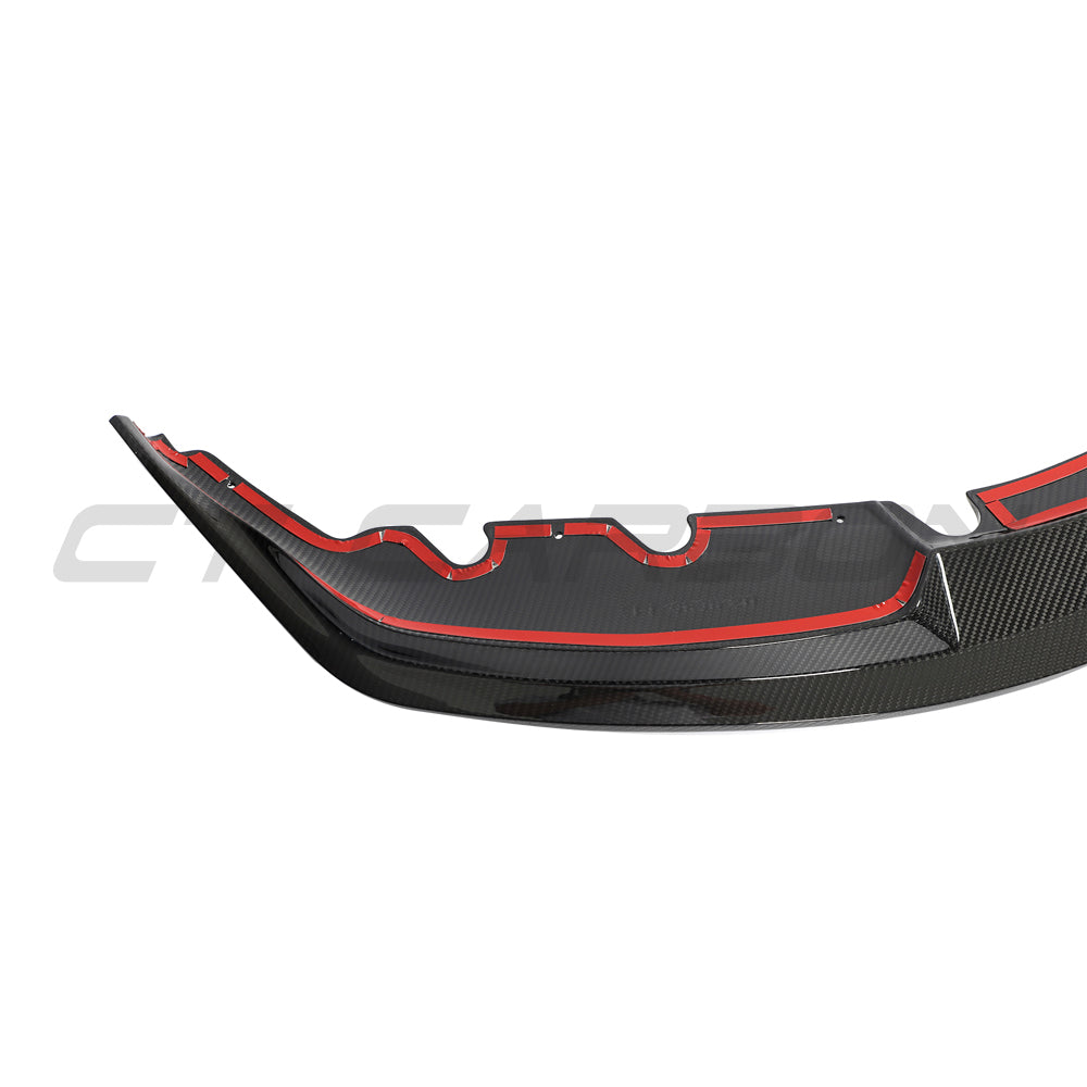 BMW G87 M2 full carbon fiber kit by CT Carbon, showcasing lightweight, high-quality carbon fiber components on the car.